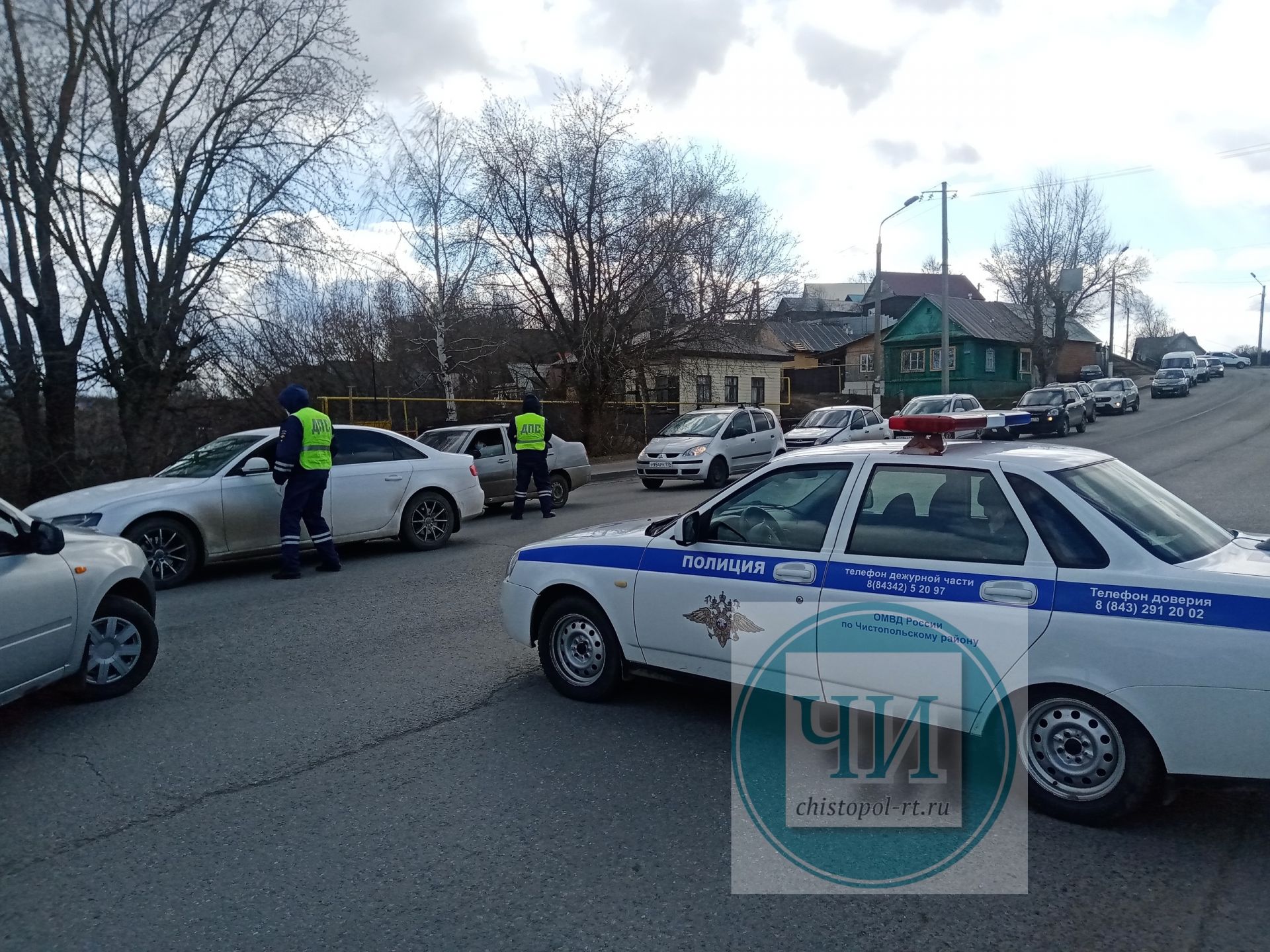 В Чистополе проходят рейды по выявлению нарушителей режима всеобщей самоизоляции