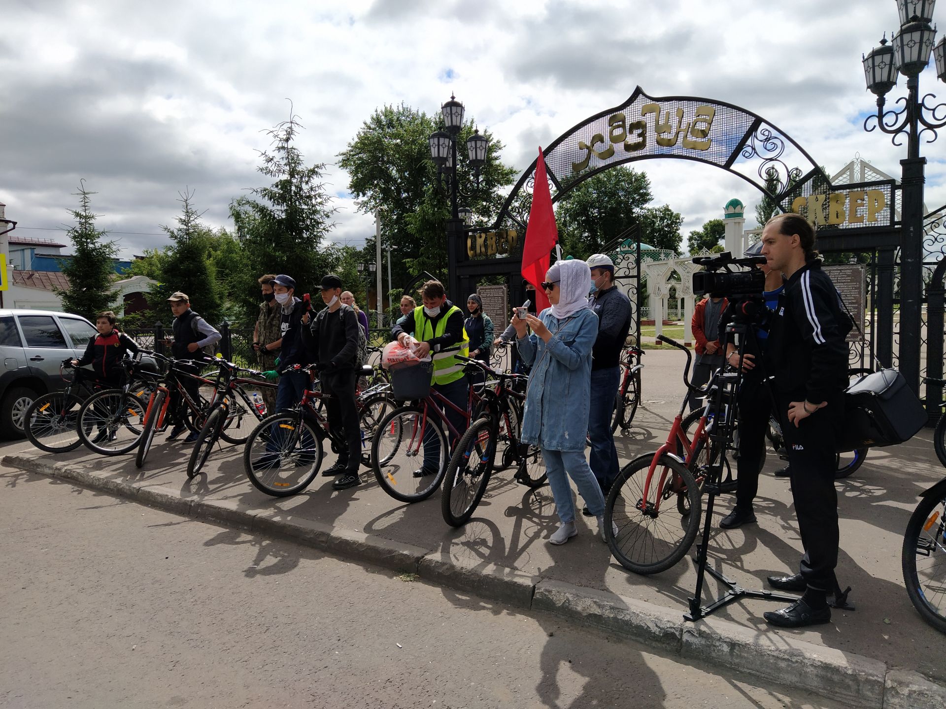 В Чистополе состоялся православно-мусульманский велопробег, посвященный 75-летию Победы (ФОТОРЕПОРТАЖ)