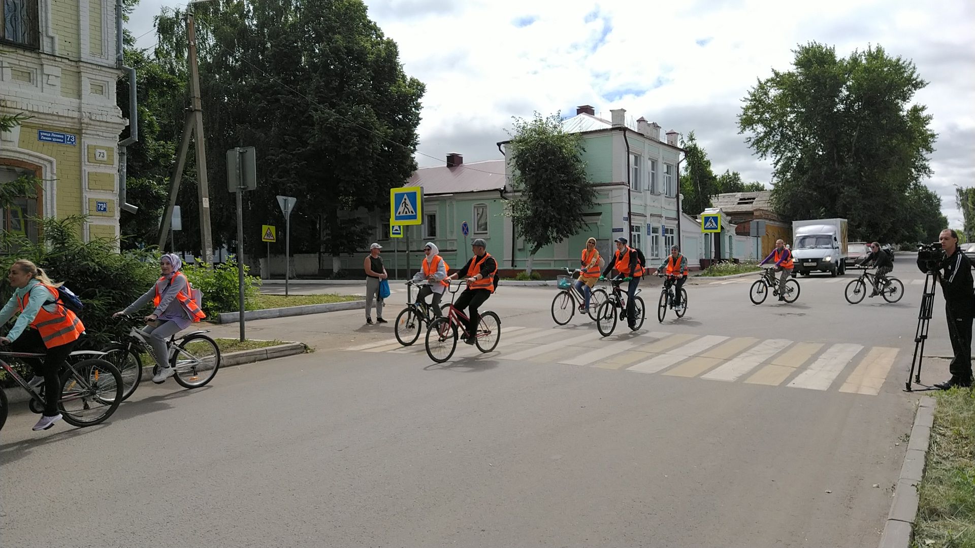 В Чистополе состоялся православно-мусульманский велопробег, посвященный 75-летию Победы (ФОТОРЕПОРТАЖ)