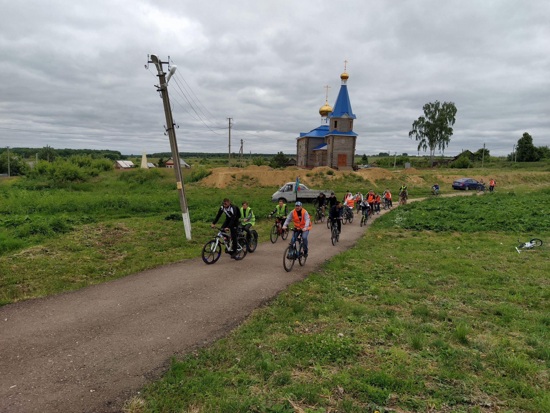 В Чистополе состоялся православно-мусульманский велопробег, посвященный 75-летию Победы (ФОТОРЕПОРТАЖ)