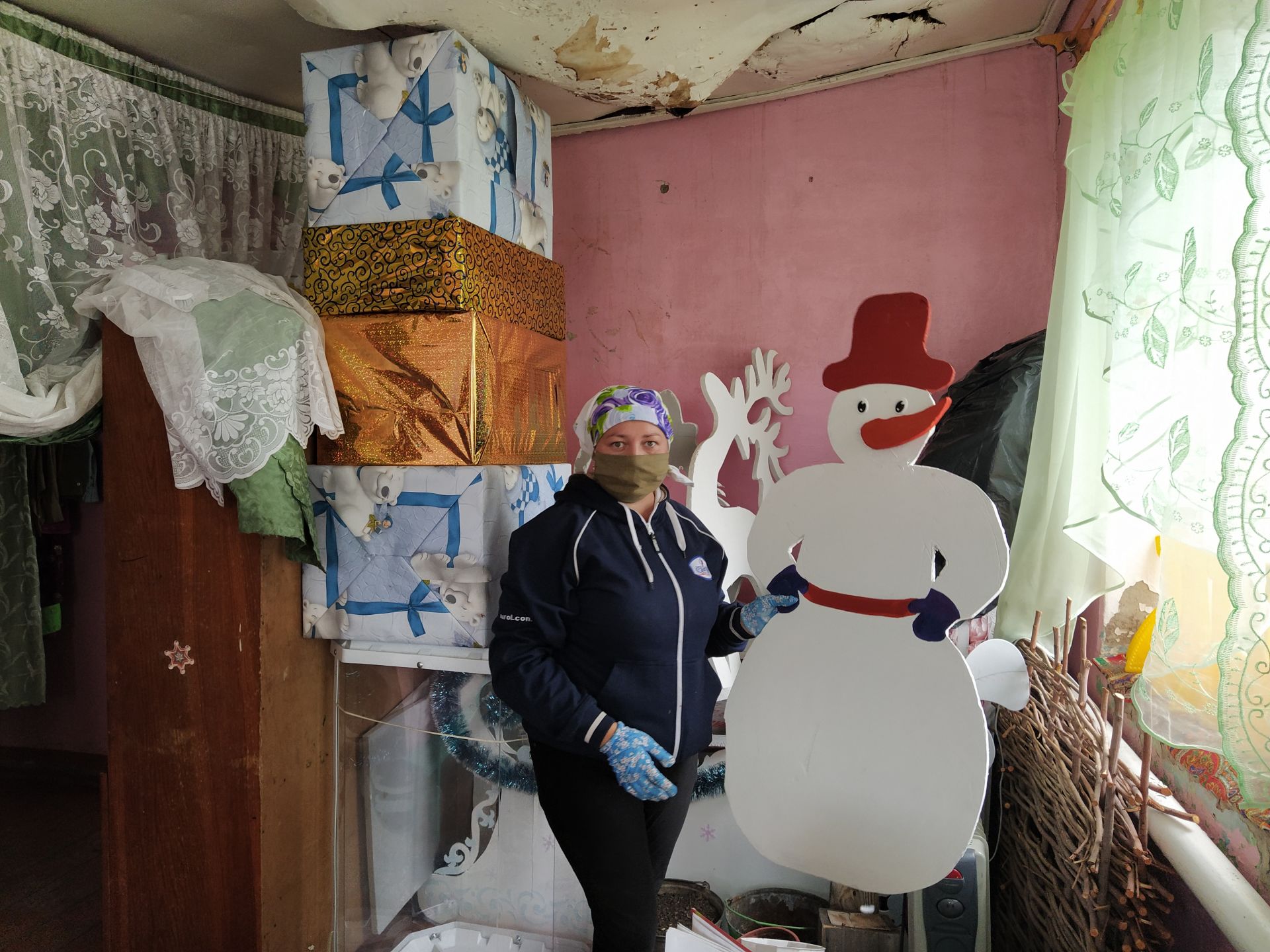 В селе Бахта полным ходом идет строительство нового клуба (ФОТОРЕПОРТАЖ)