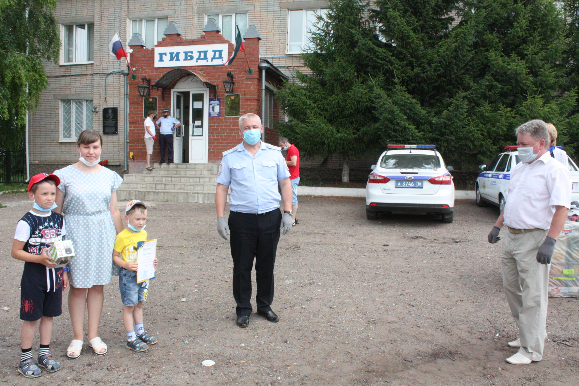 В чистопольской ГАИ поздравляли победителей конкурсов (ФОТОРЕПОРТАЖ)