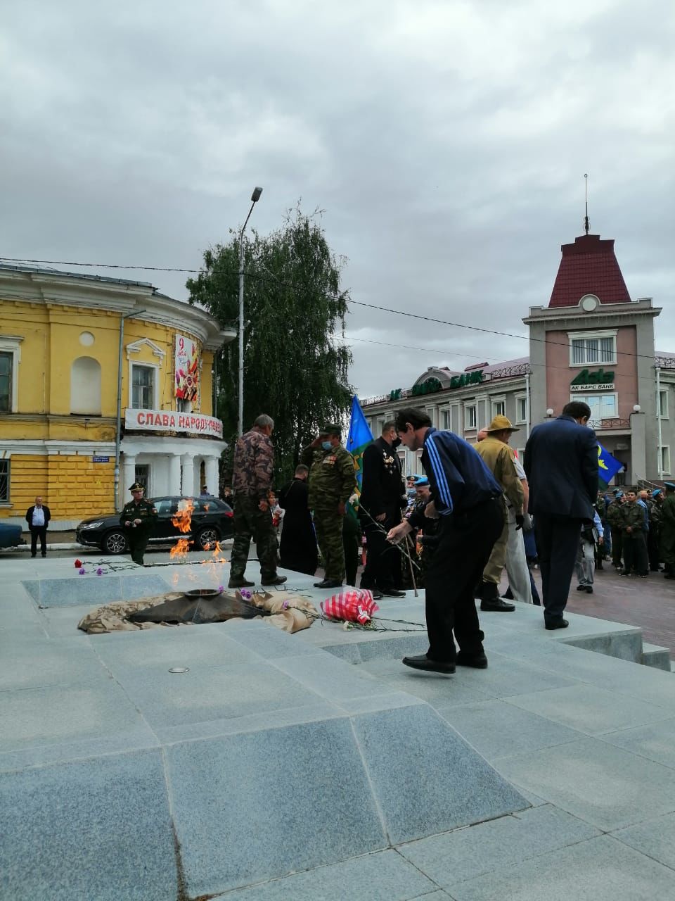 В Чистополе отпраздновали 90-летие ВДВ