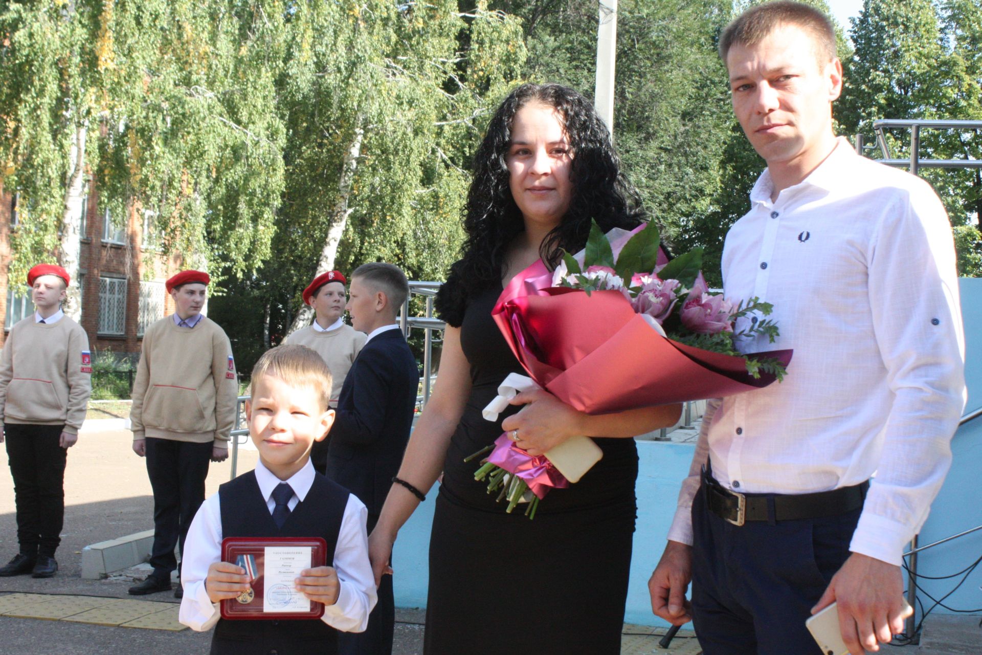 Чистопольского первоклассника наградили медалью «Доблесть и отвага»