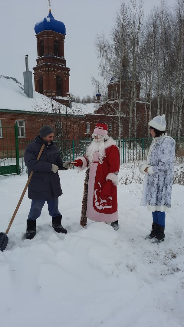 Как проходят новогодние праздники в селах Чистопольского района (Фоторепортаж)