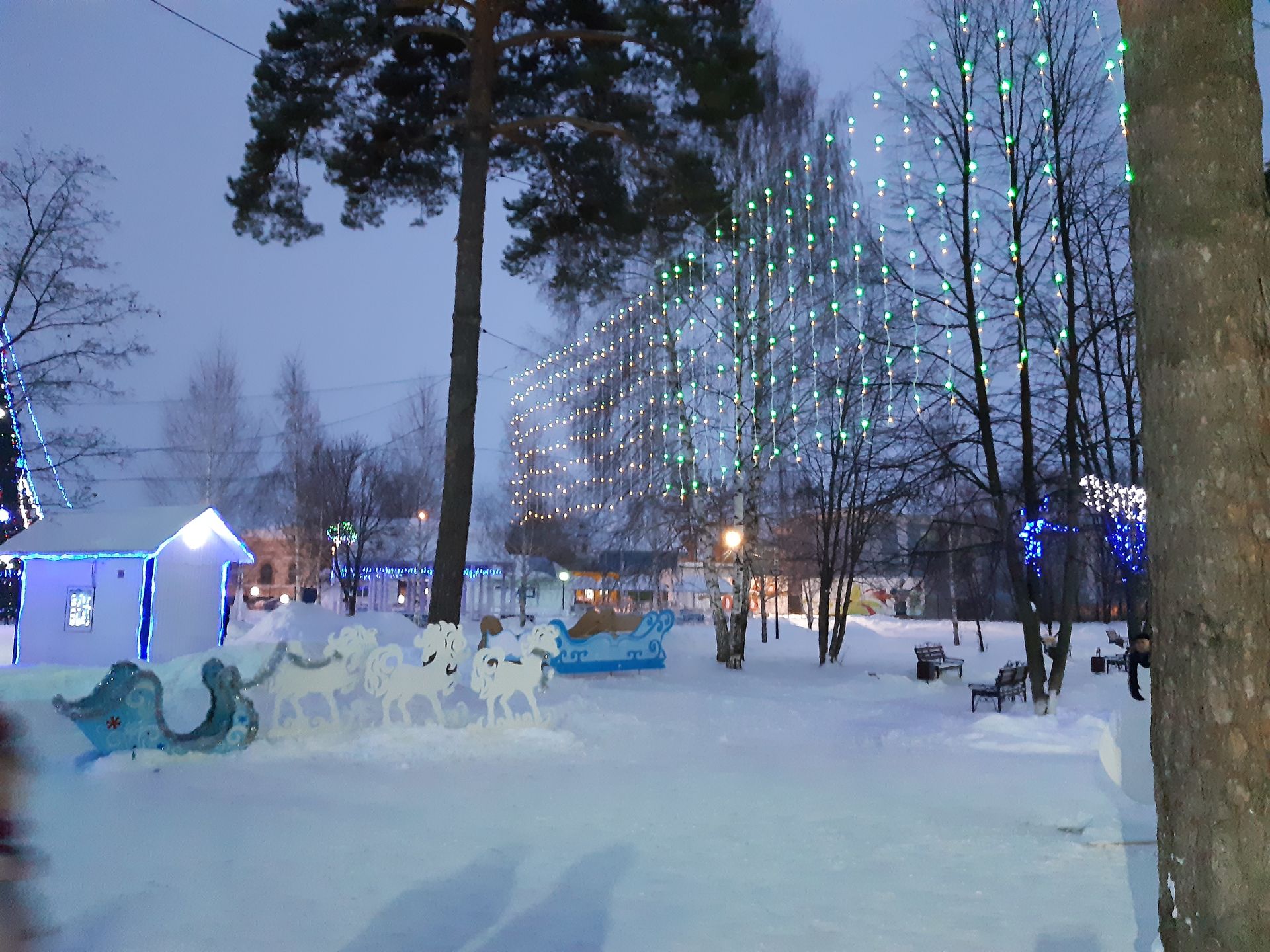 Новогодние каникулы в Чистополе проходят весело!(Фоторепортаж)