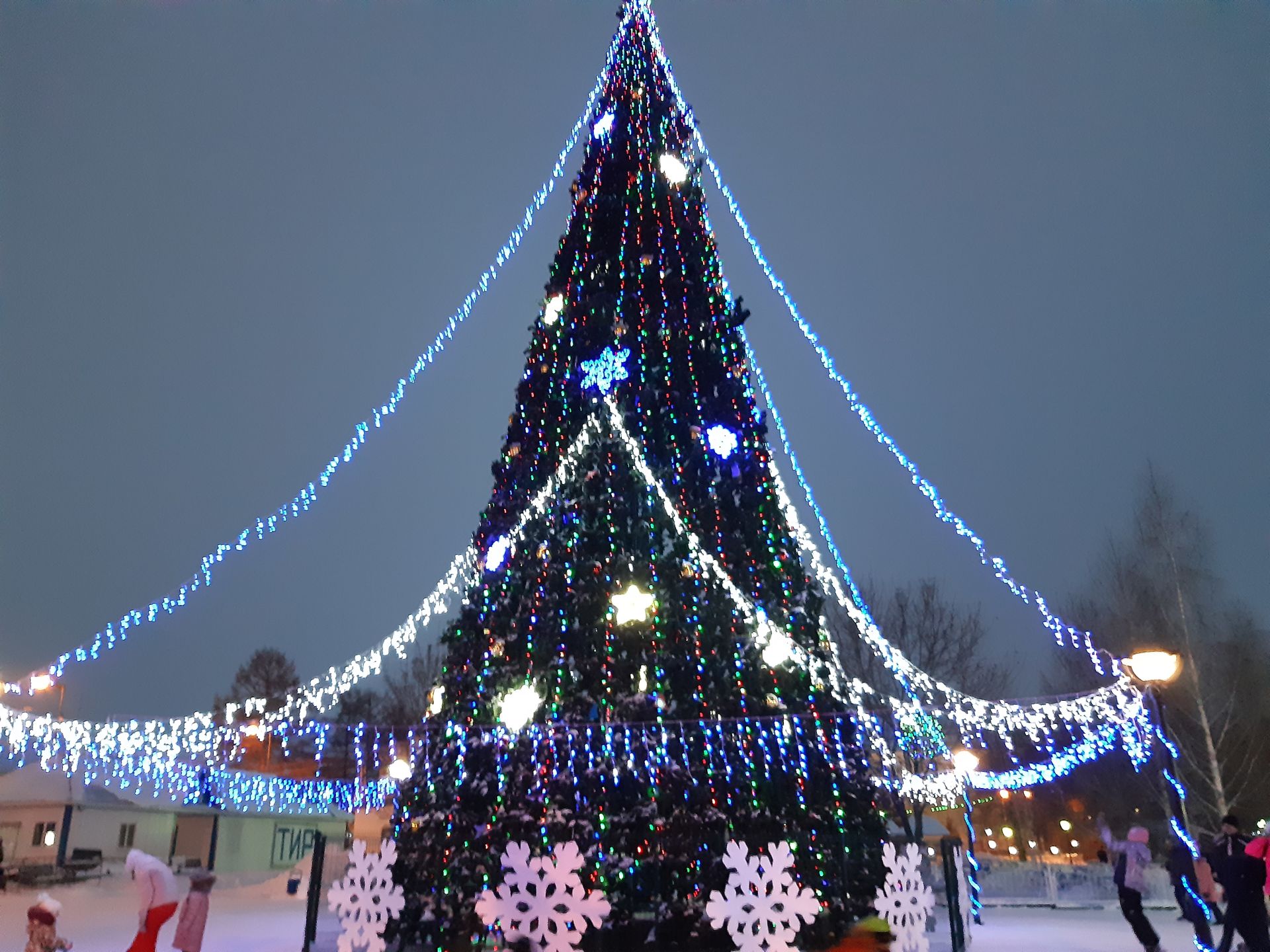 Новогодние каникулы в Чистополе проходят весело!(Фоторепортаж)