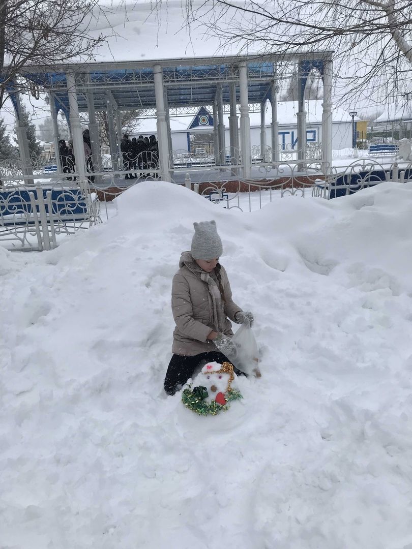 Чистопольцы от души повеселились на Фестивале снеговиков (фоторепортаж)