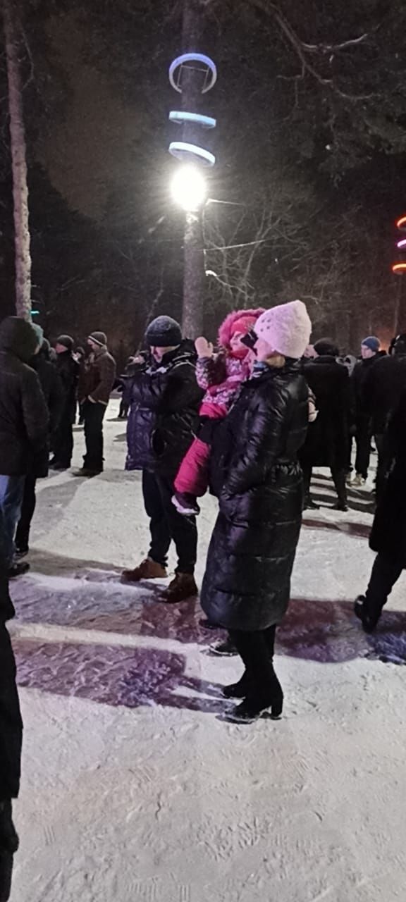 В Чистополе отмечают наступление Нового года (фоторепортаж)