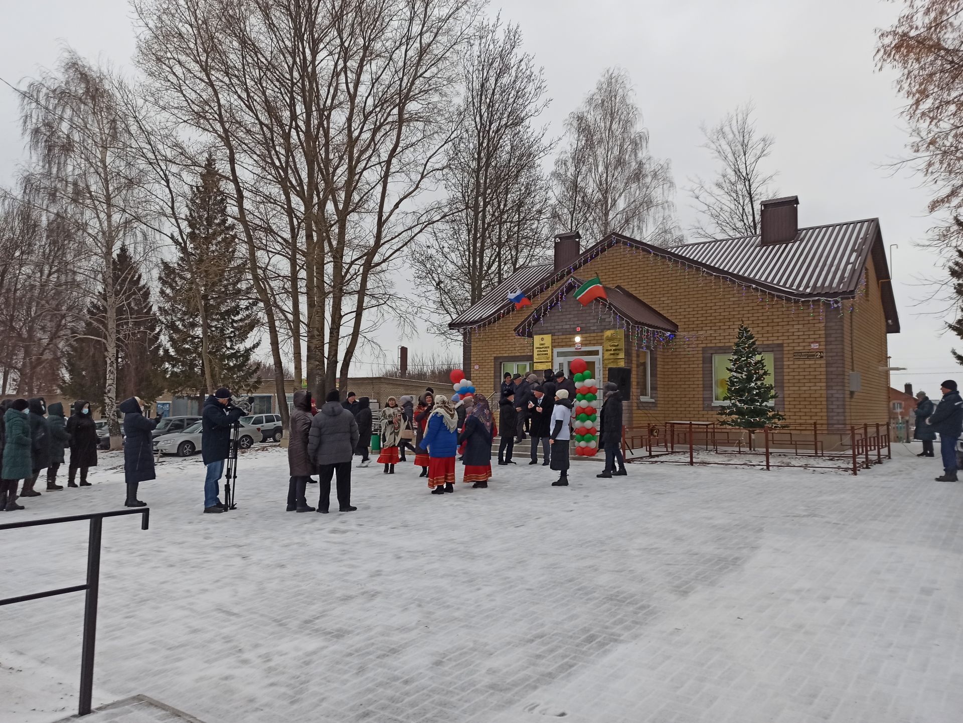 В Чистопольском районе открылось новое здание исполкома сельского поселения (фоторепортаж)