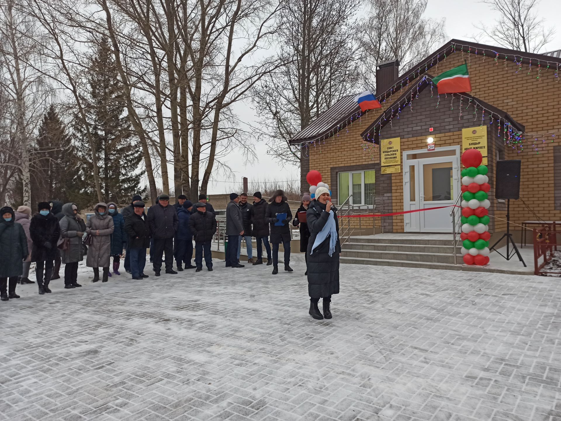 В Чистопольском районе открылось новое здание исполкома сельского поселения (фоторепортаж)