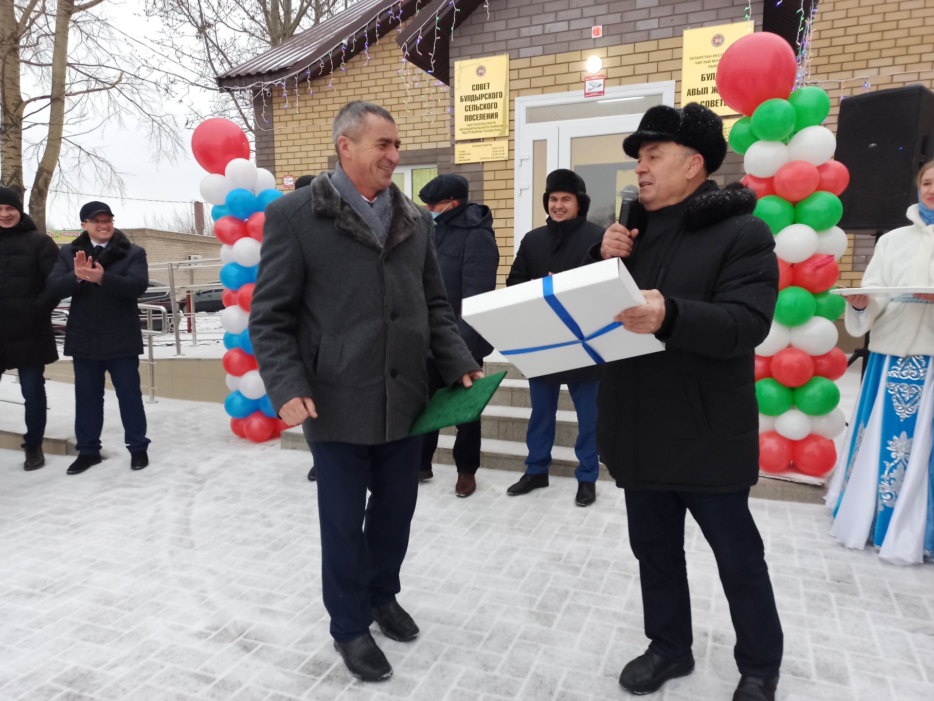 В Чистопольском районе открылось новое здание исполкома сельского поселения (фоторепортаж)