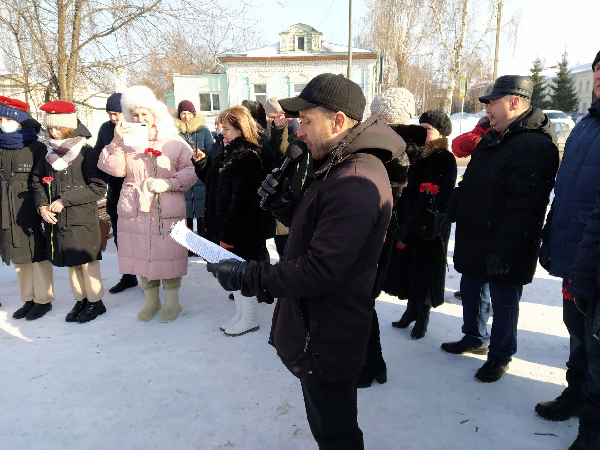 В Чистополе прошел митинг в честь 32-й годовщины вывода войск из Афганистана