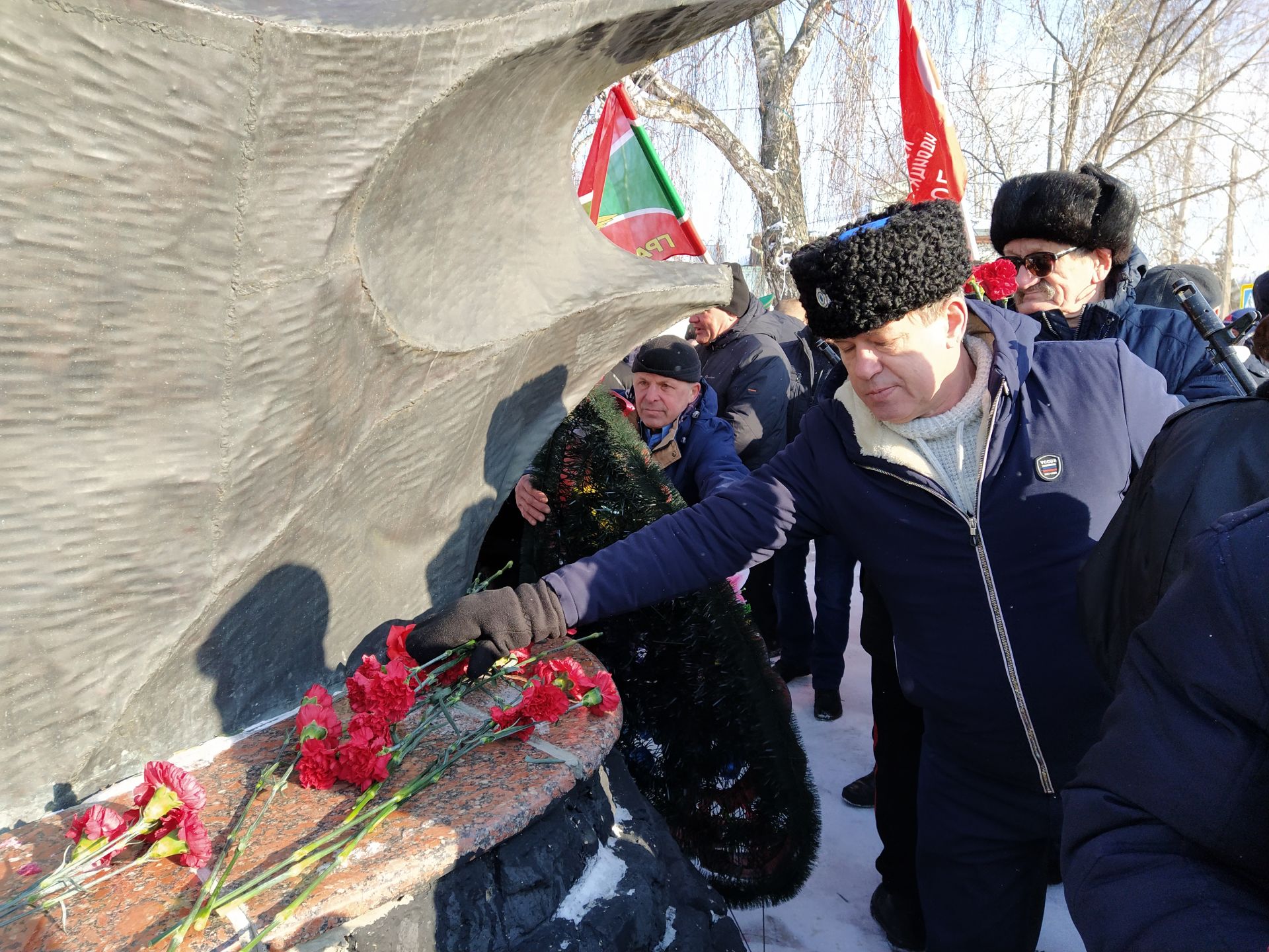 В Чистополе прошел митинг в честь 32-й годовщины вывода войск из Афганистана