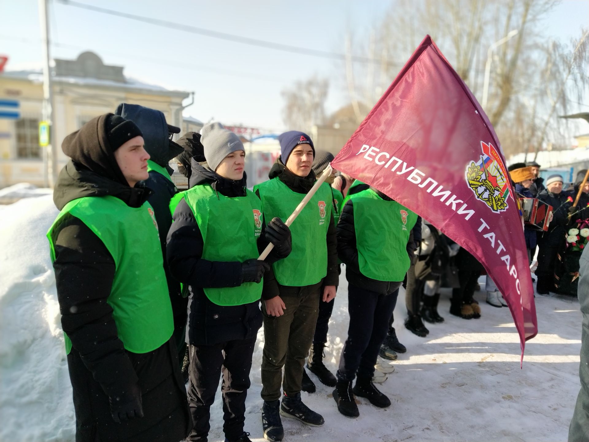 В Чистополе прошел митинг в честь 32-й годовщины вывода войск из Афганистана