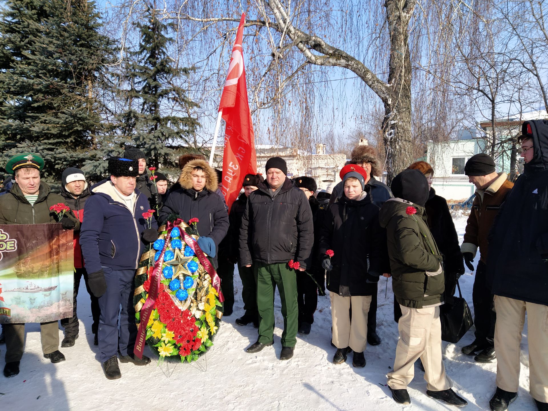 В Чистополе прошел митинг в честь 32-й годовщины вывода войск из Афганистана