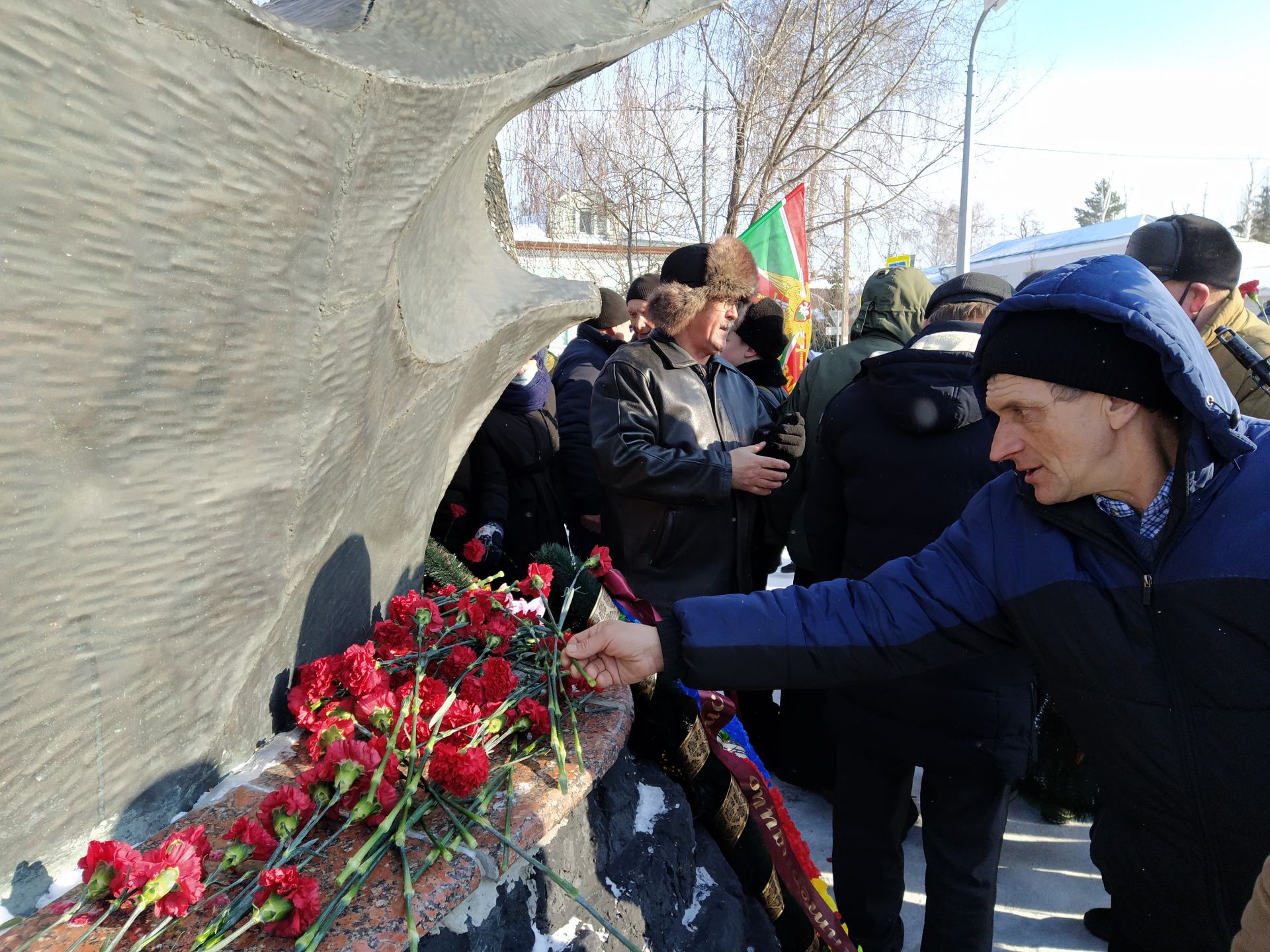 В Чистополе прошел митинг в честь 32-й годовщины вывода войск из Афганистана