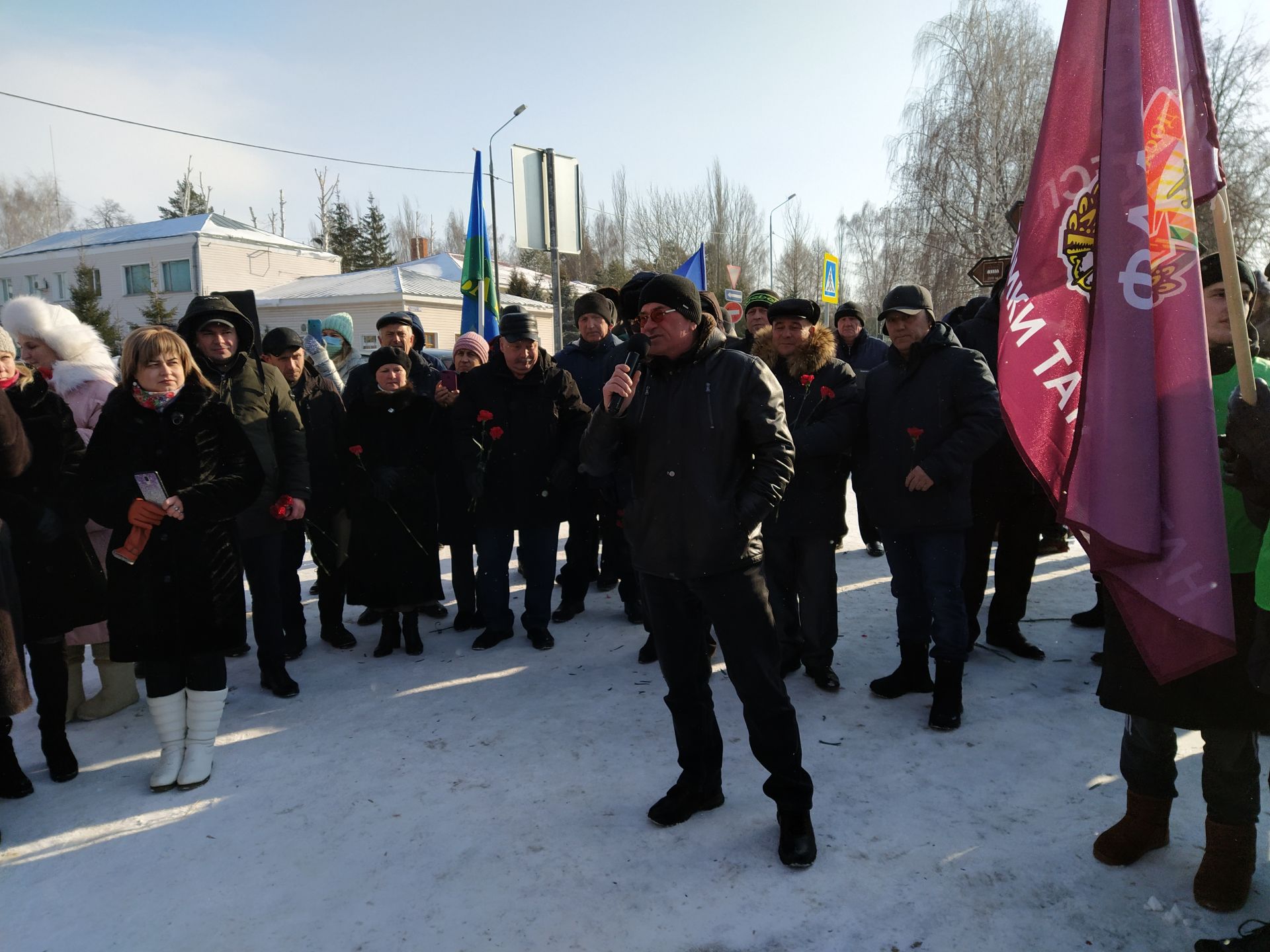 В Чистополе прошел митинг в честь 32-й годовщины вывода войск из Афганистана