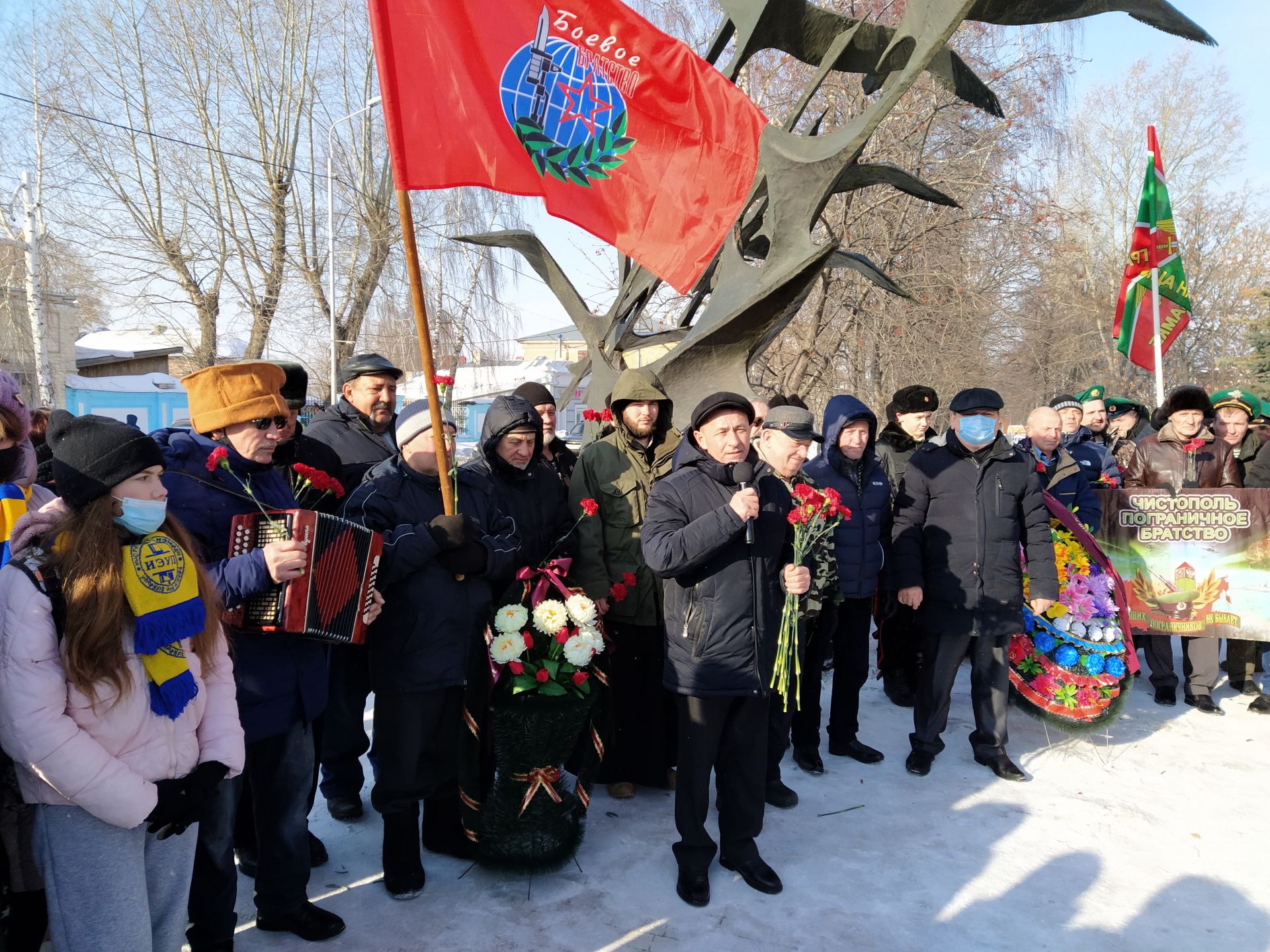 В Чистополе прошел митинг в честь 32-й годовщины вывода войск из Афганистана