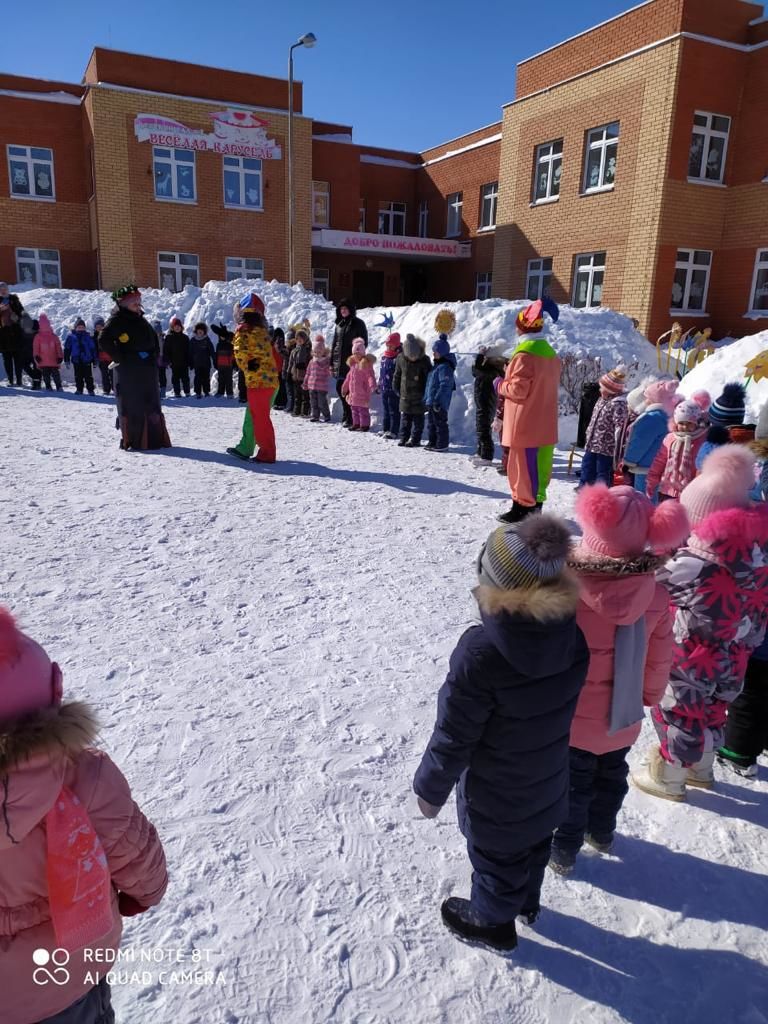 Воспитанники чистопольского детского сада праздновали Масленицу