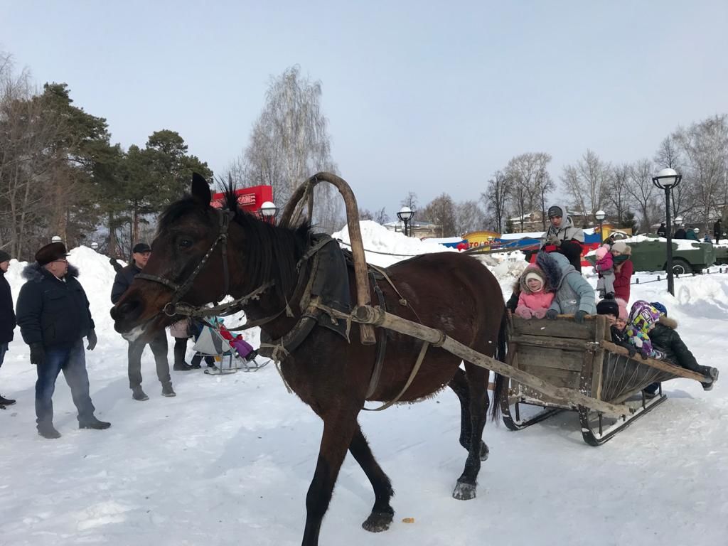 В Чистополе празднуют Широкую масленицу (фоторепортаж)