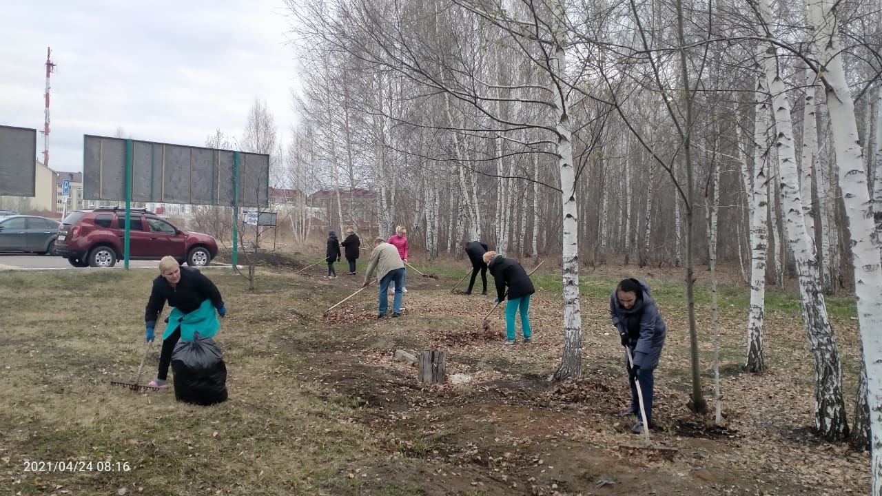 Чистополь присоединился к Всероссийскому субботнику