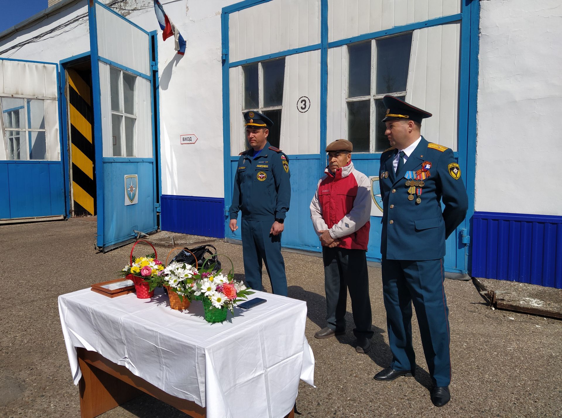 Чистопольские пожарные отметили свой профессиональный праздник (ФОТОРЕПОРТАЖ)