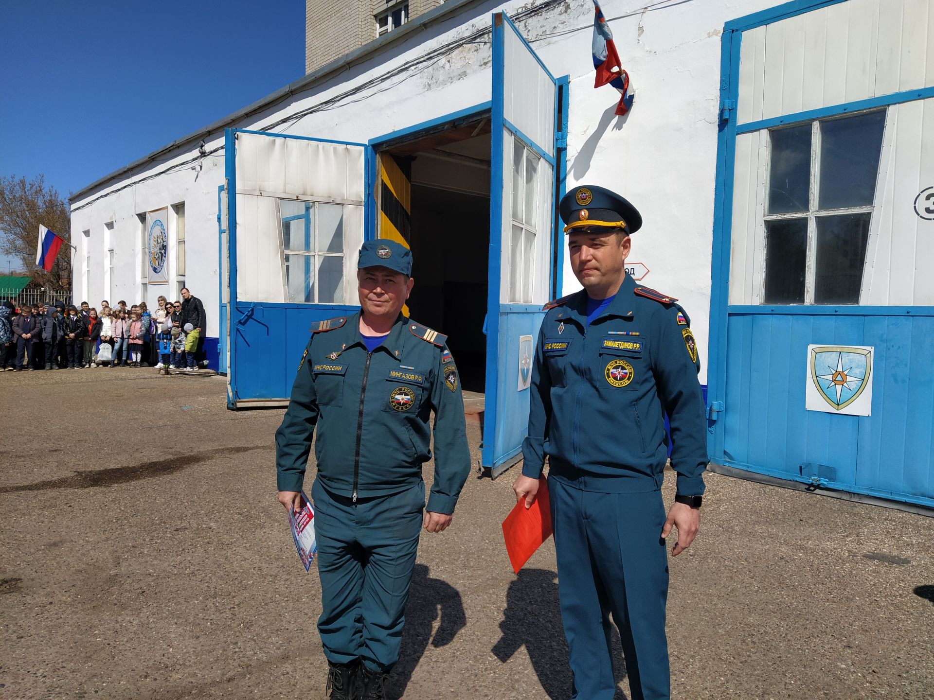 Чистопольские пожарные отметили свой профессиональный праздник (ФОТОРЕПОРТАЖ)