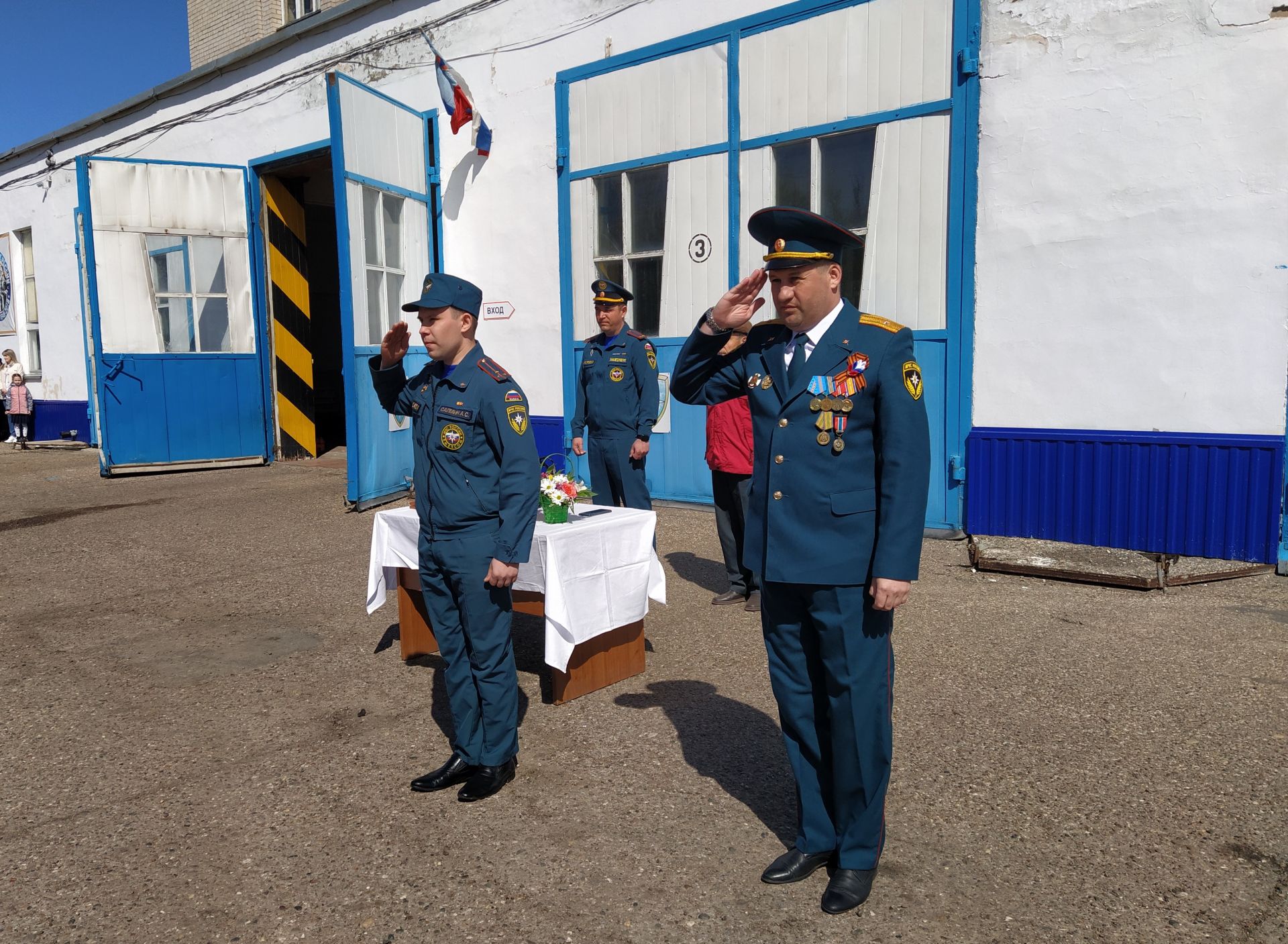 Чистопольские пожарные отметили свой профессиональный праздник (ФОТОРЕПОРТАЖ)