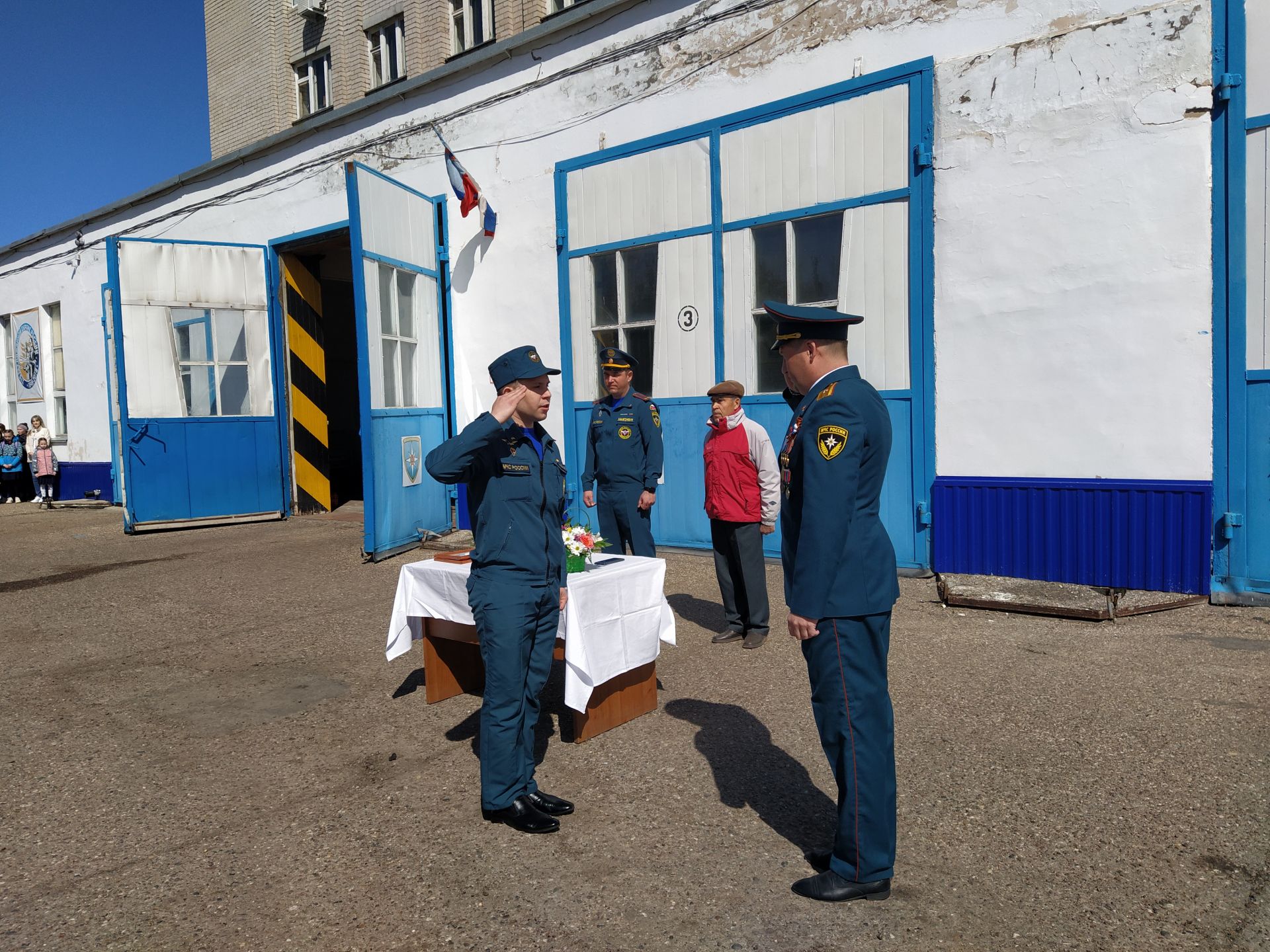 Чистопольские пожарные отметили свой профессиональный праздник (ФОТОРЕПОРТАЖ)