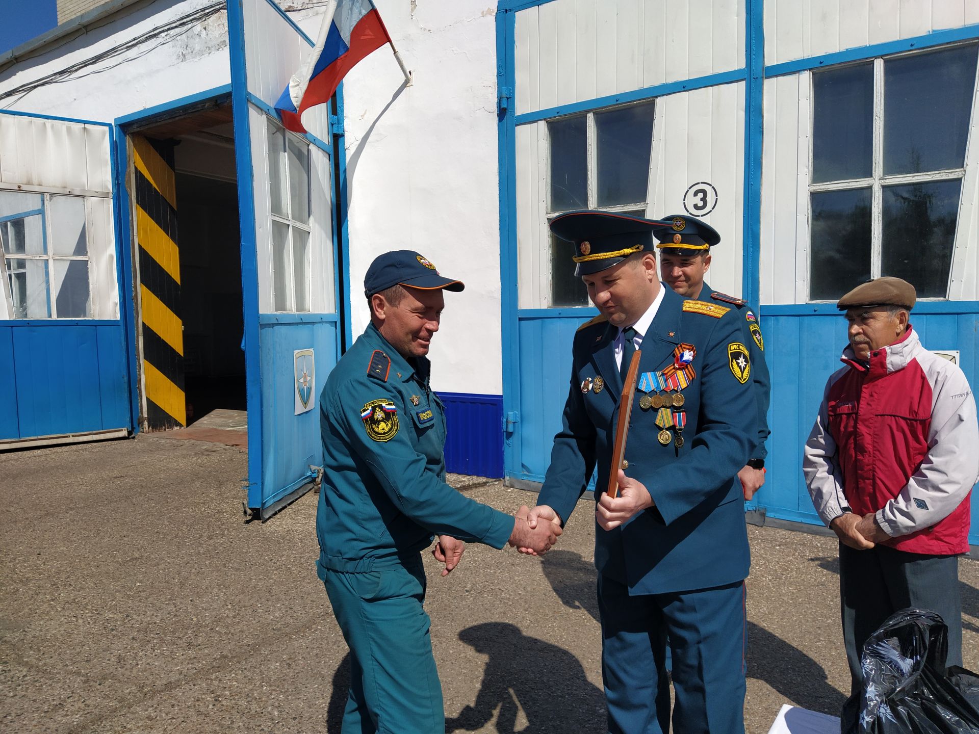 Чистопольские пожарные отметили свой профессиональный праздник (ФОТОРЕПОРТАЖ)