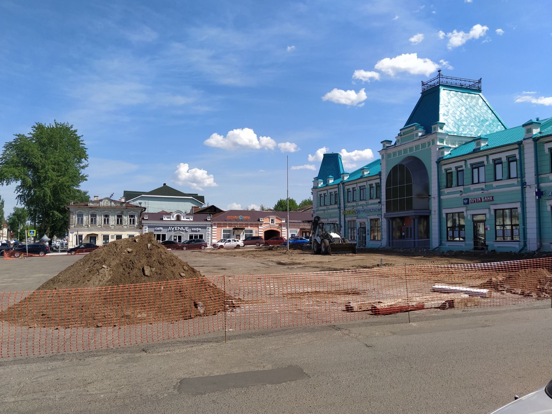 Какой станет центральная площадь в Чистополе после благоустройства