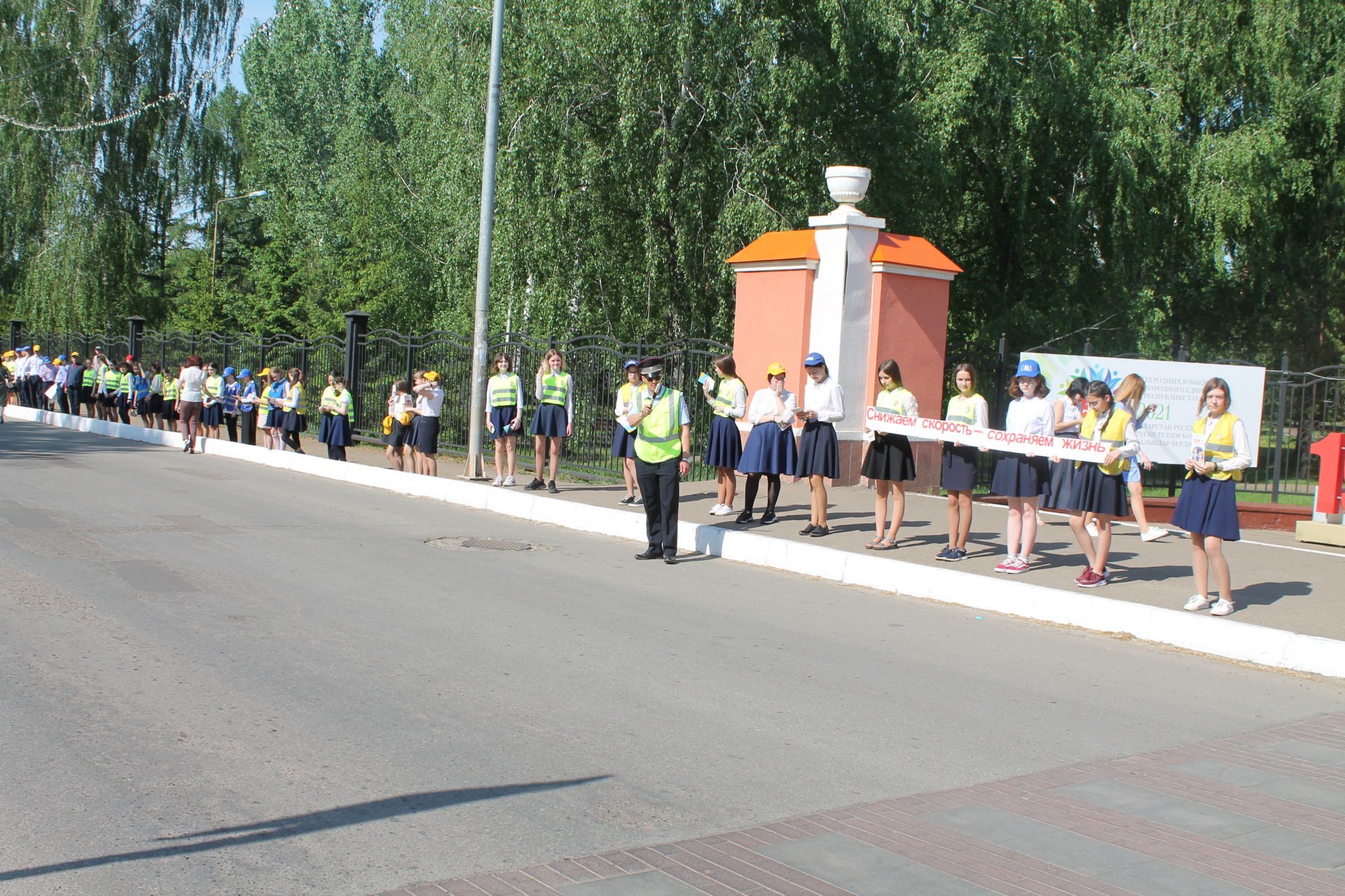 В Чистополе прошла акция, посвященная безопасности дорожного движения