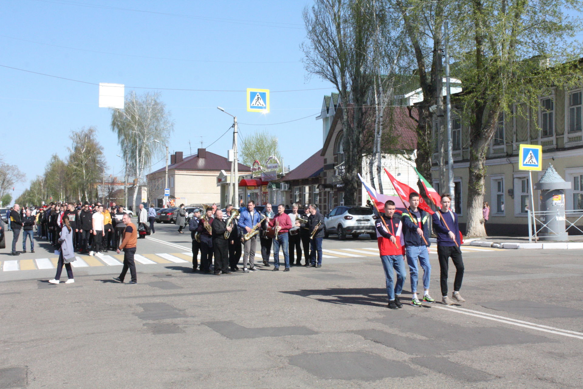 В Чистополе прошла первая репетиция парада Победы