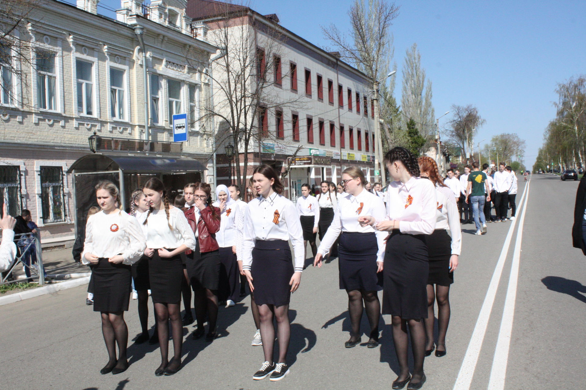 В Чистополе прошла первая репетиция парада Победы