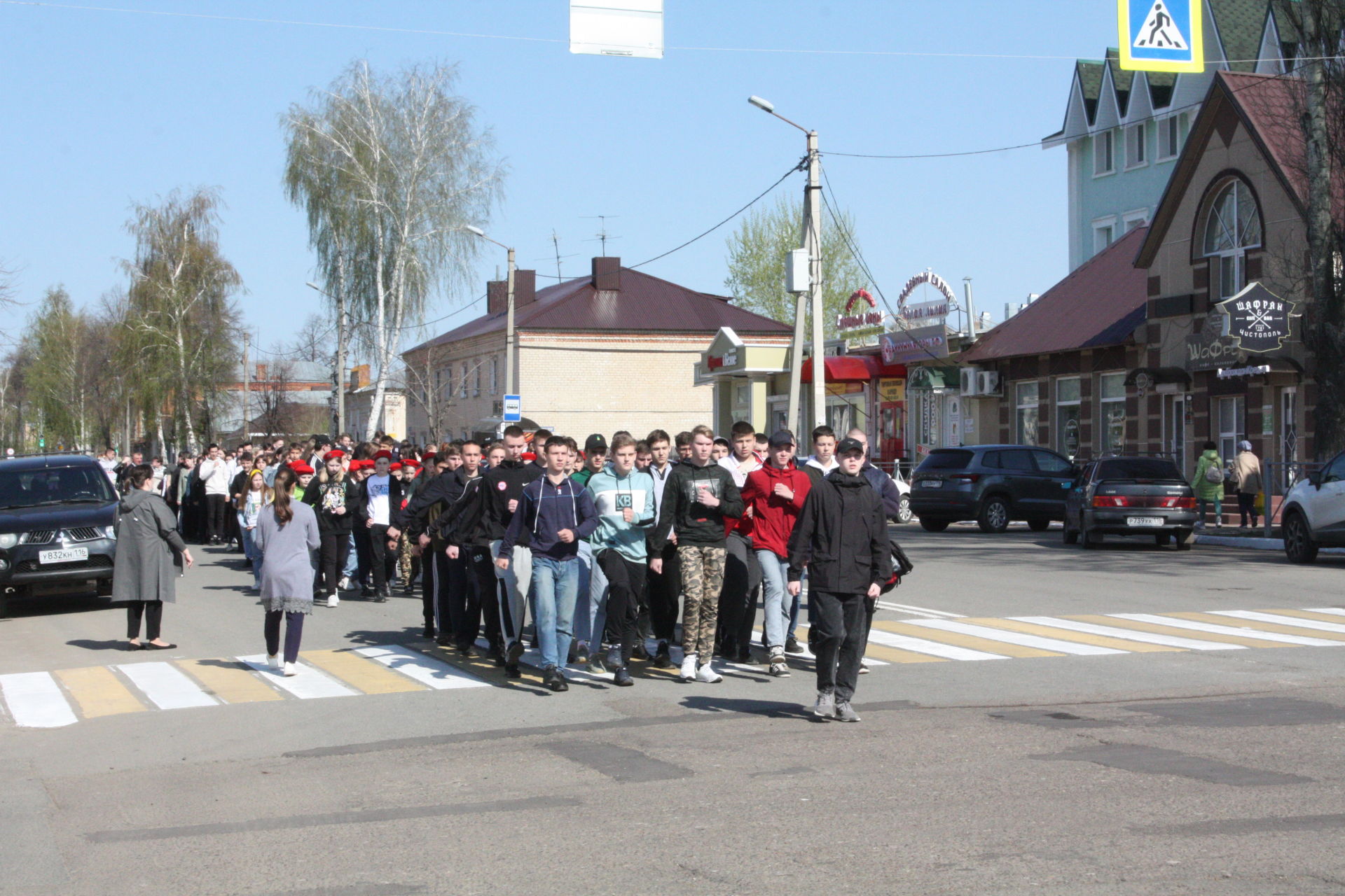 В Чистополе прошла первая репетиция парада Победы