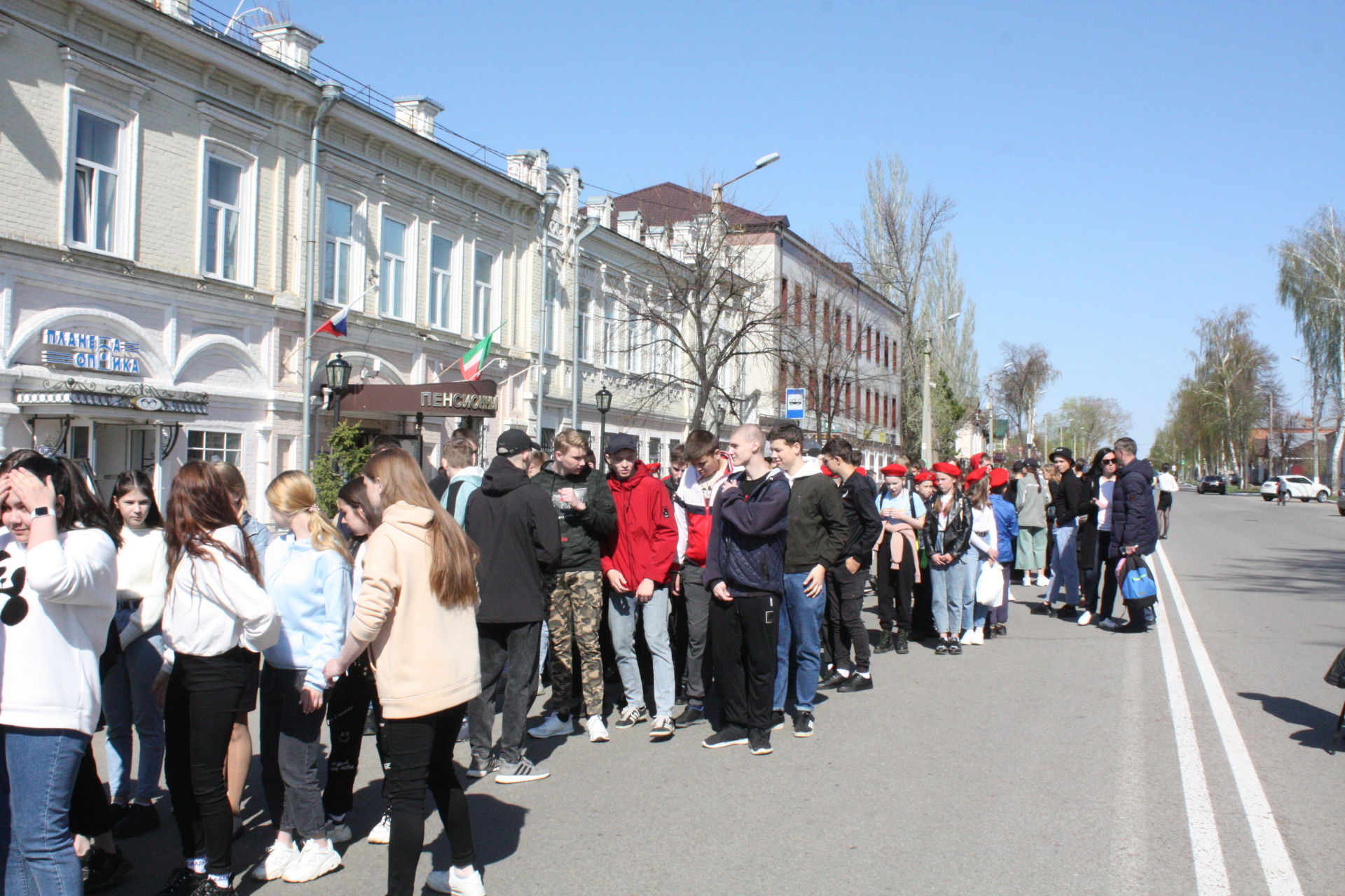 В Чистополе прошла первая репетиция парада Победы