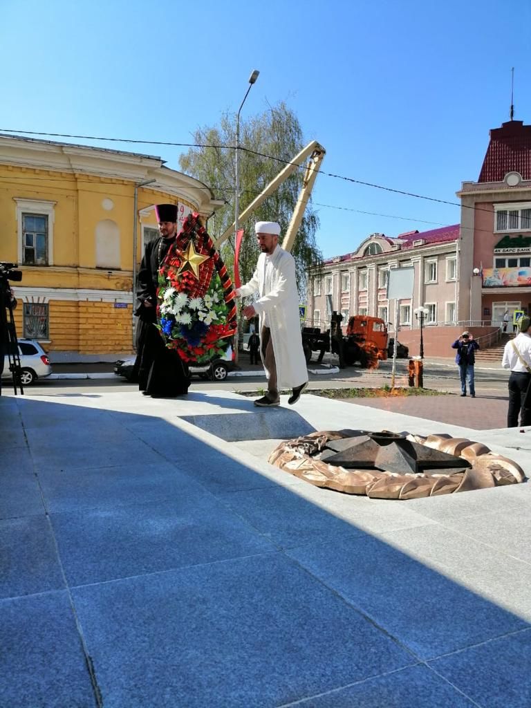 Представители Чистопольского духовенства почтили память участников Великой Отечественной войны