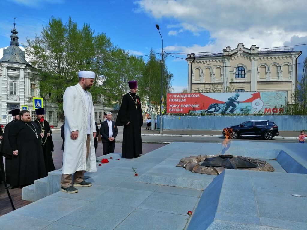 Представители Чистопольского духовенства почтили память участников Великой Отечественной войны