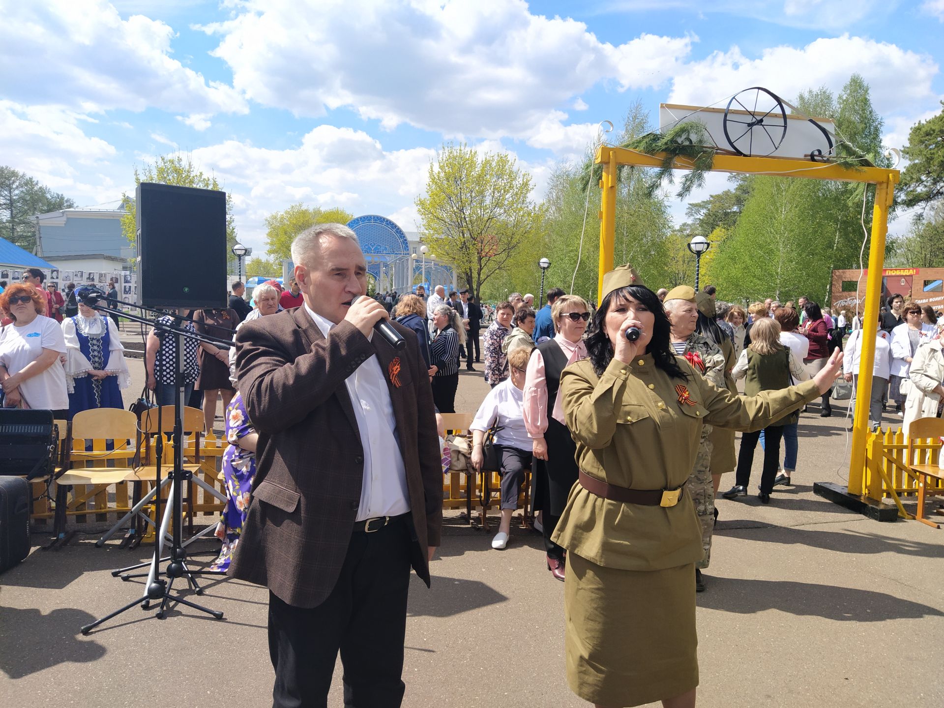 В Чистополе отпраздновали 76 годовщину Великой Победы (ФОТОРЕПОРТАЖ)