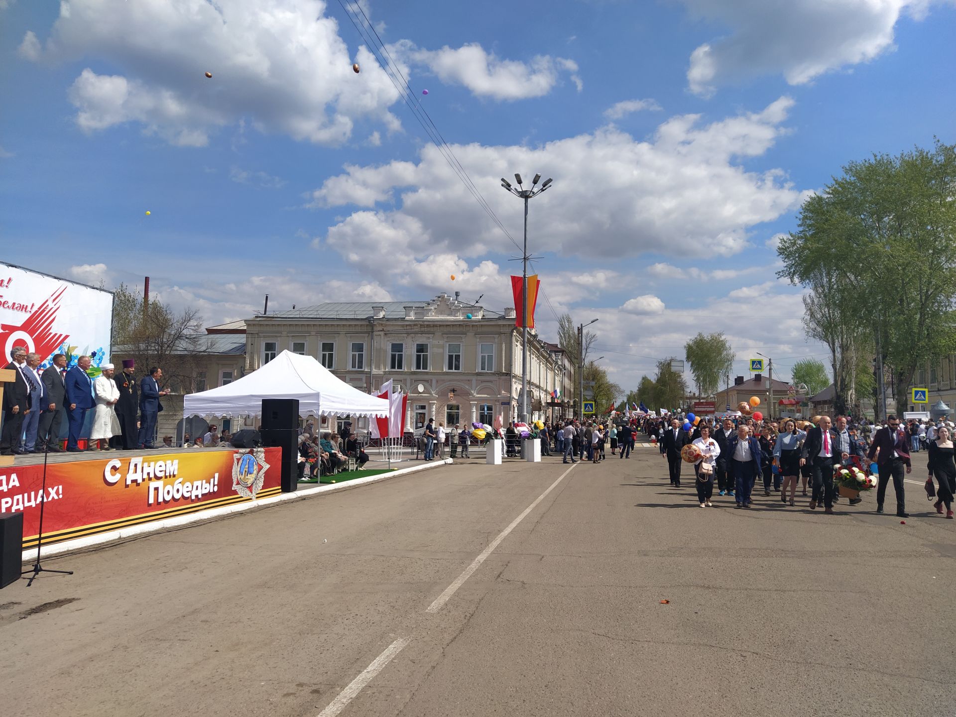 В Чистополе отпраздновали 76 годовщину Великой Победы (ФОТОРЕПОРТАЖ)