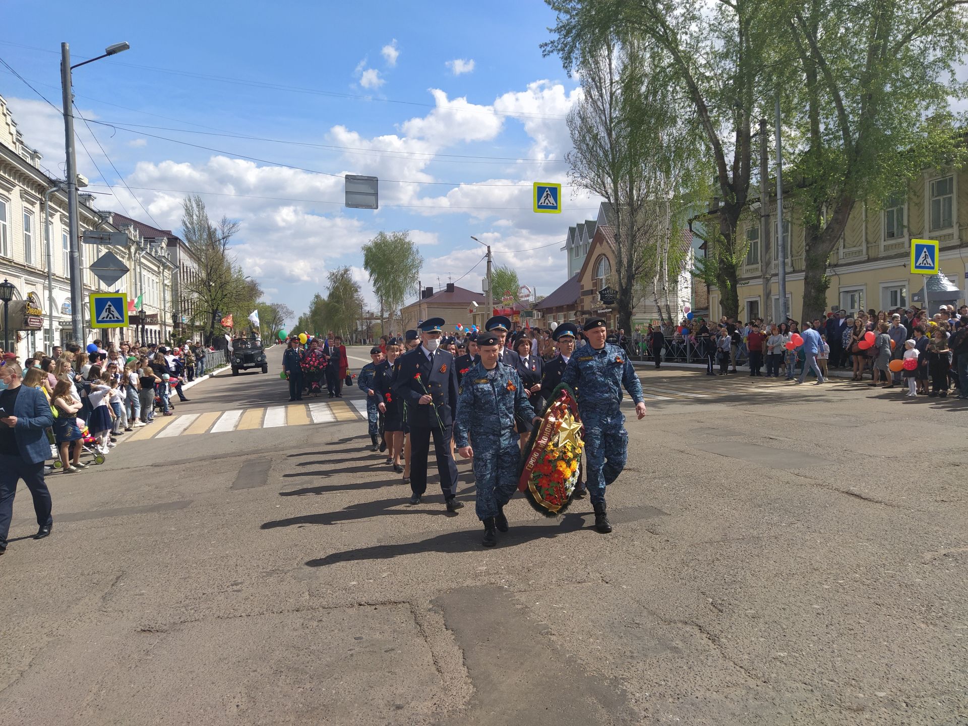 В Чистополе отпраздновали 76 годовщину Великой Победы (ФОТОРЕПОРТАЖ)