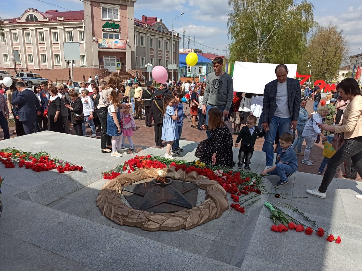 В Чистополе отпраздновали 76 годовщину Великой Победы (ФОТОРЕПОРТАЖ)