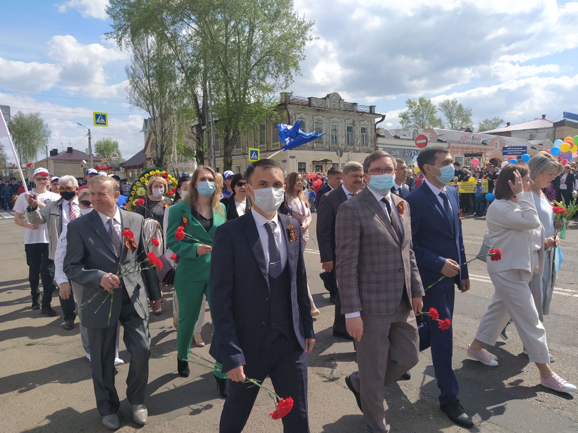 В Чистополе отпраздновали 76 годовщину Великой Победы (ФОТОРЕПОРТАЖ)