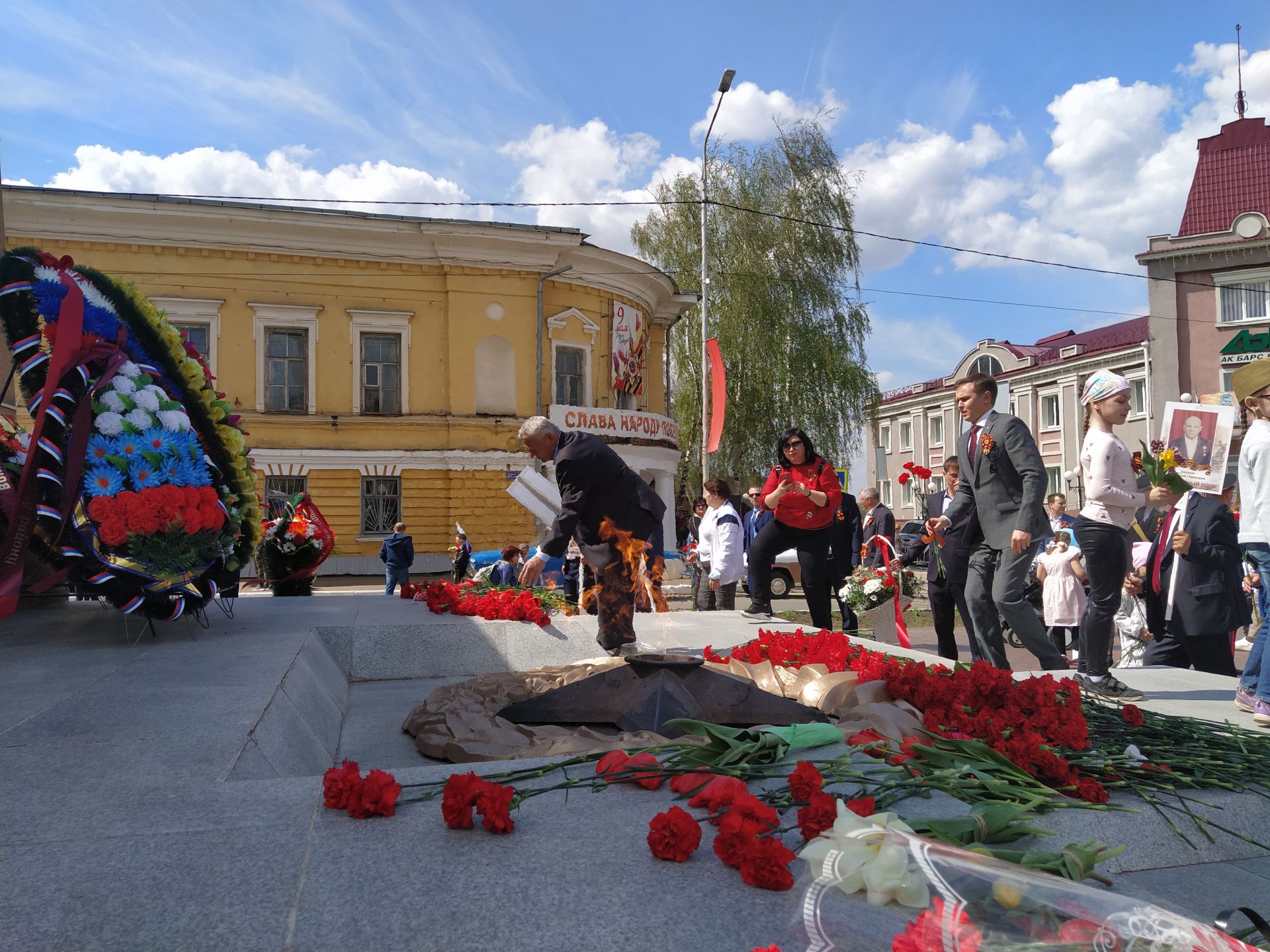 В Чистополе отпраздновали 76 годовщину Великой Победы (ФОТОРЕПОРТАЖ)