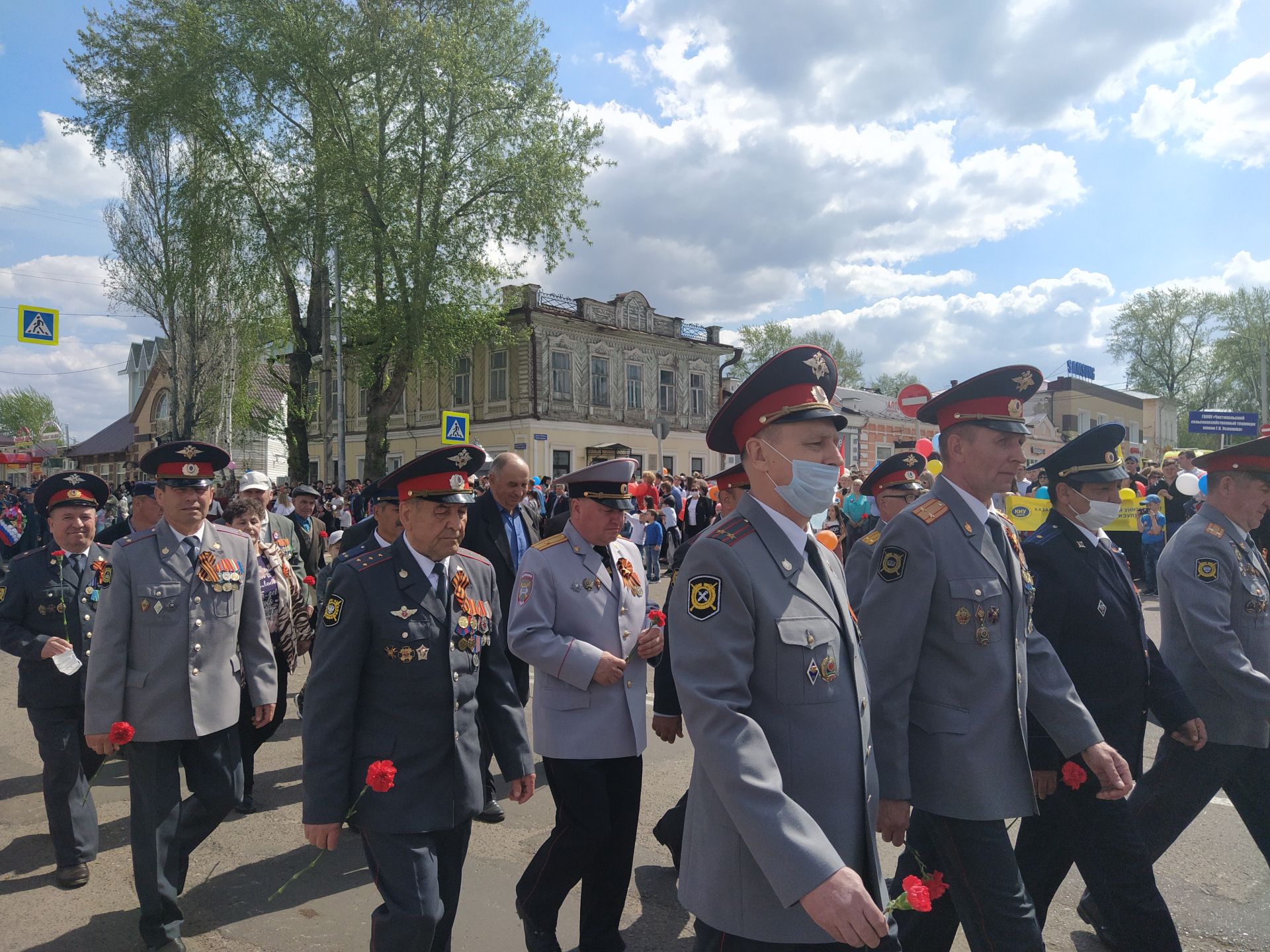 В Чистополе отпраздновали 76 годовщину Великой Победы (ФОТОРЕПОРТАЖ)