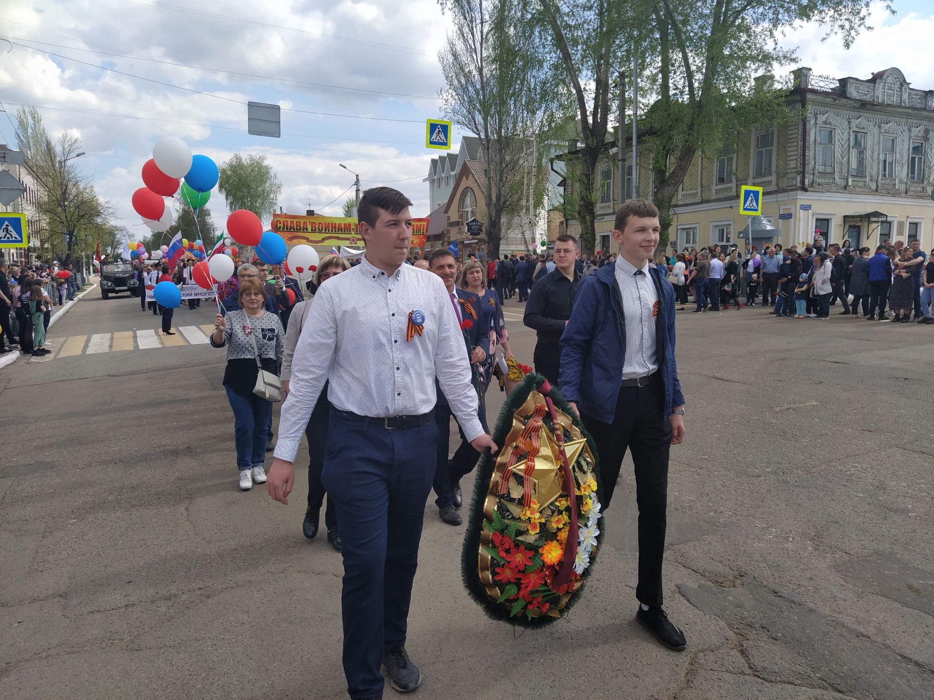 В Чистополе отпраздновали 76 годовщину Великой Победы (ФОТОРЕПОРТАЖ)