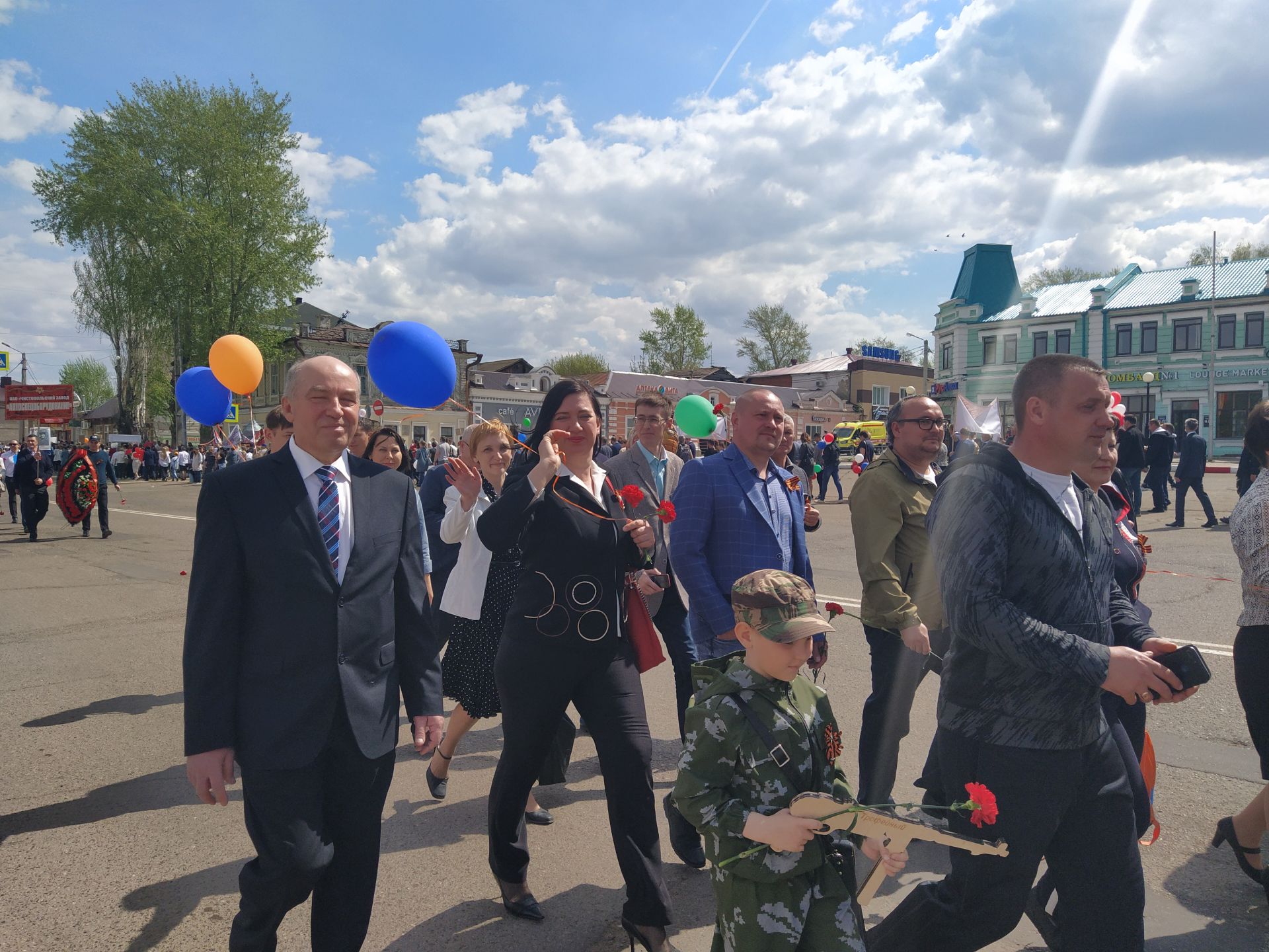 В Чистополе отпраздновали 76 годовщину Великой Победы (ФОТОРЕПОРТАЖ)