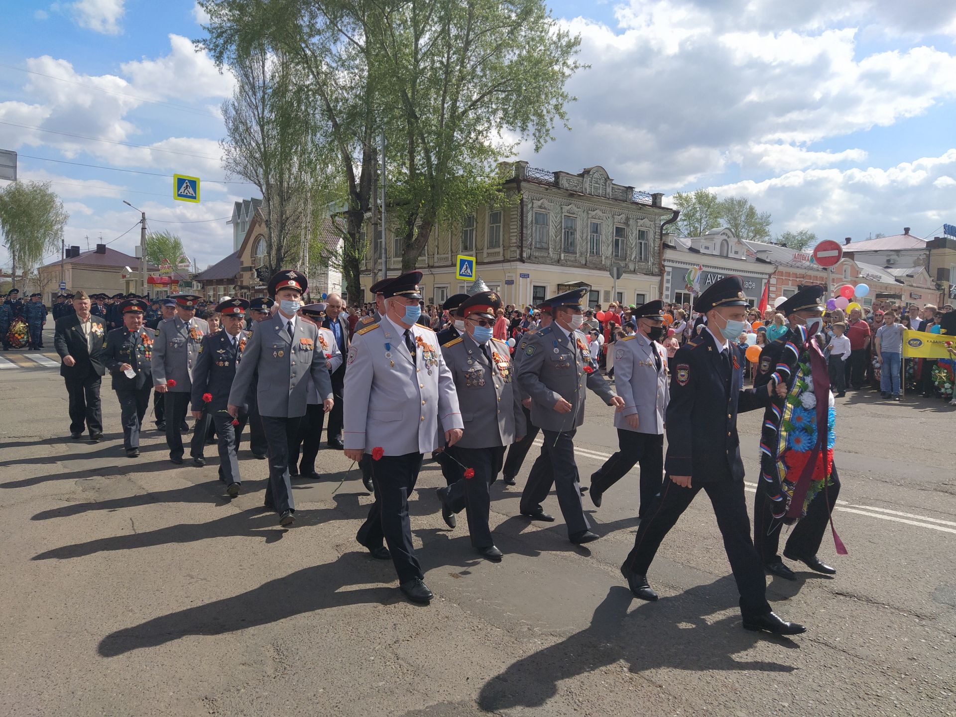 В Чистополе отпраздновали 76 годовщину Великой Победы (ФОТОРЕПОРТАЖ)