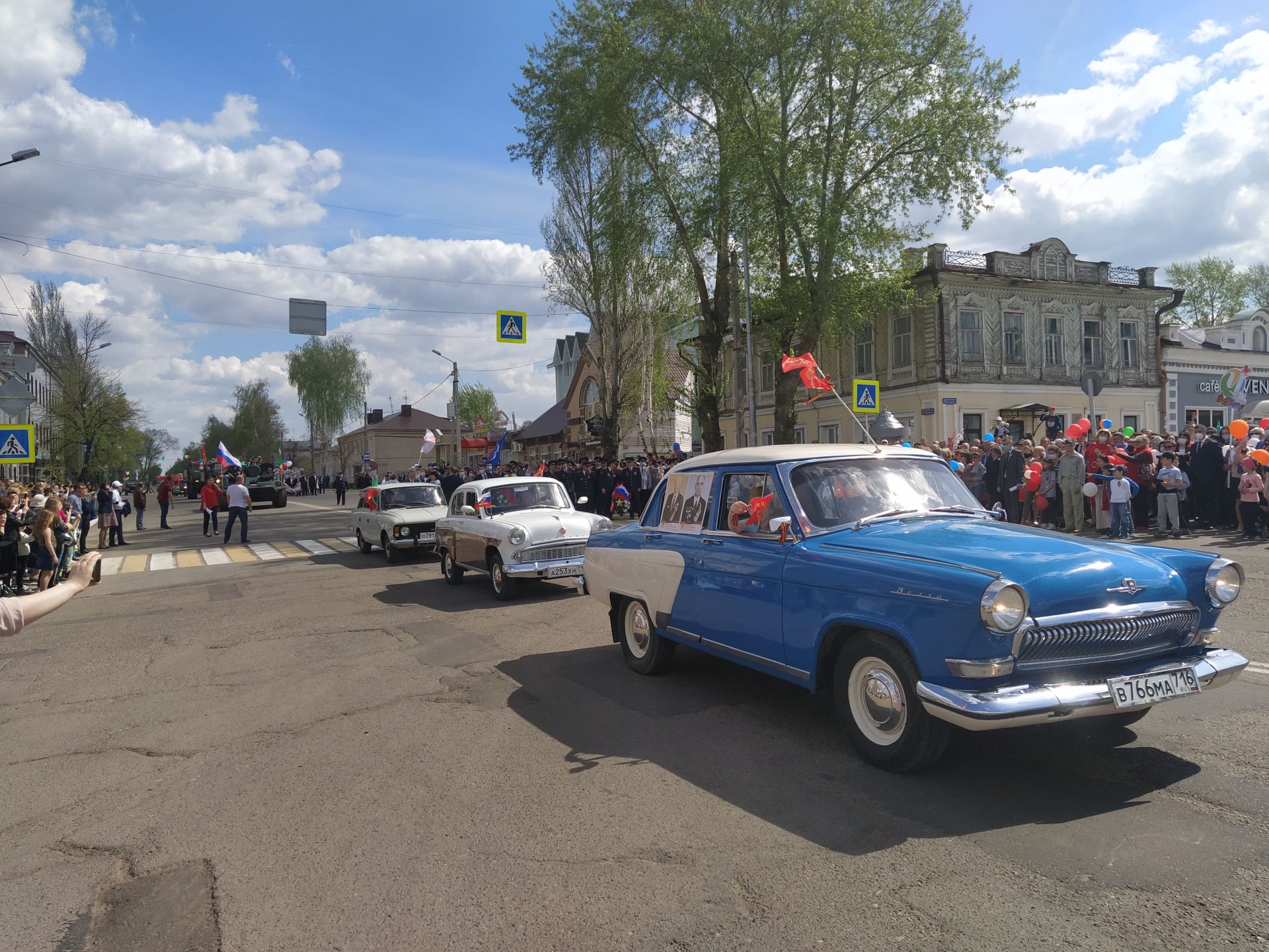 В Чистополе отпраздновали 76 годовщину Великой Победы (ФОТОРЕПОРТАЖ)